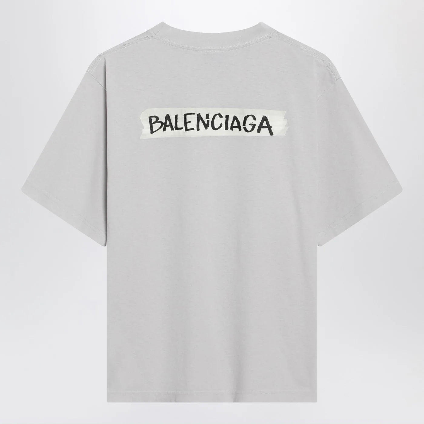 Balenciaga White Masking Tape T-shirt, medium fit
