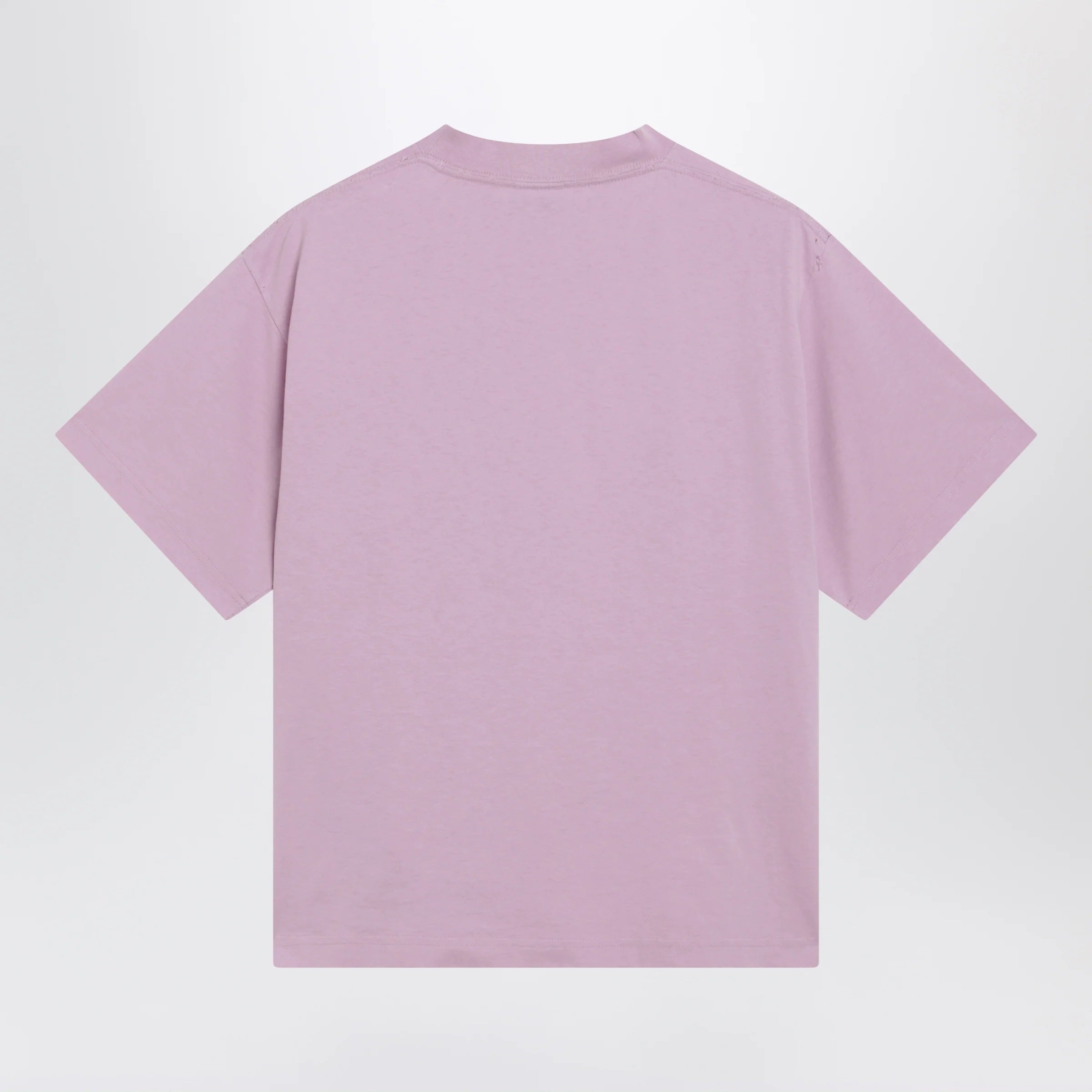 Balenciaga Women's Sacré Cœur T-shirt in jersey, old pink