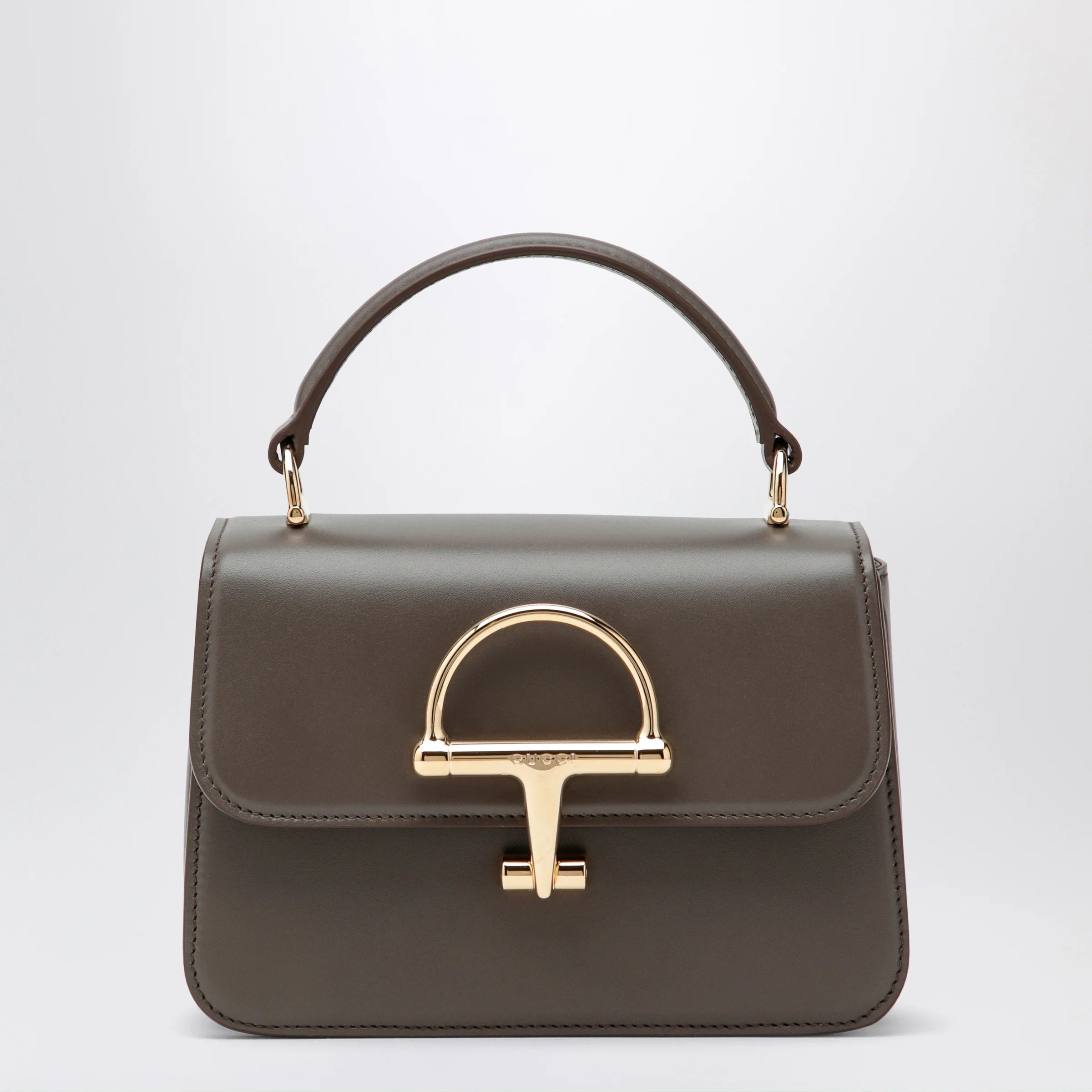 Gucci Siena small top-handle bag in taupe brown