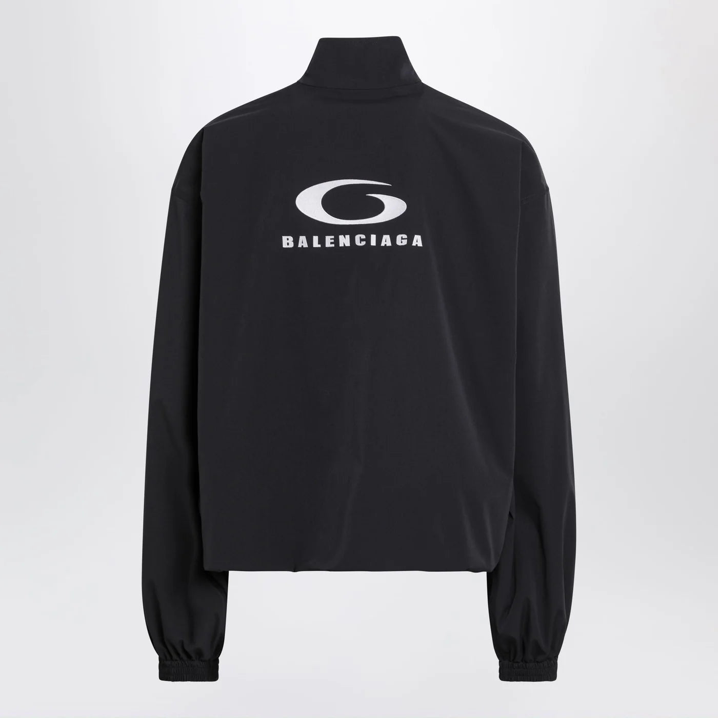 Balenciaga Black washed Loop Sports Icon zip jacket