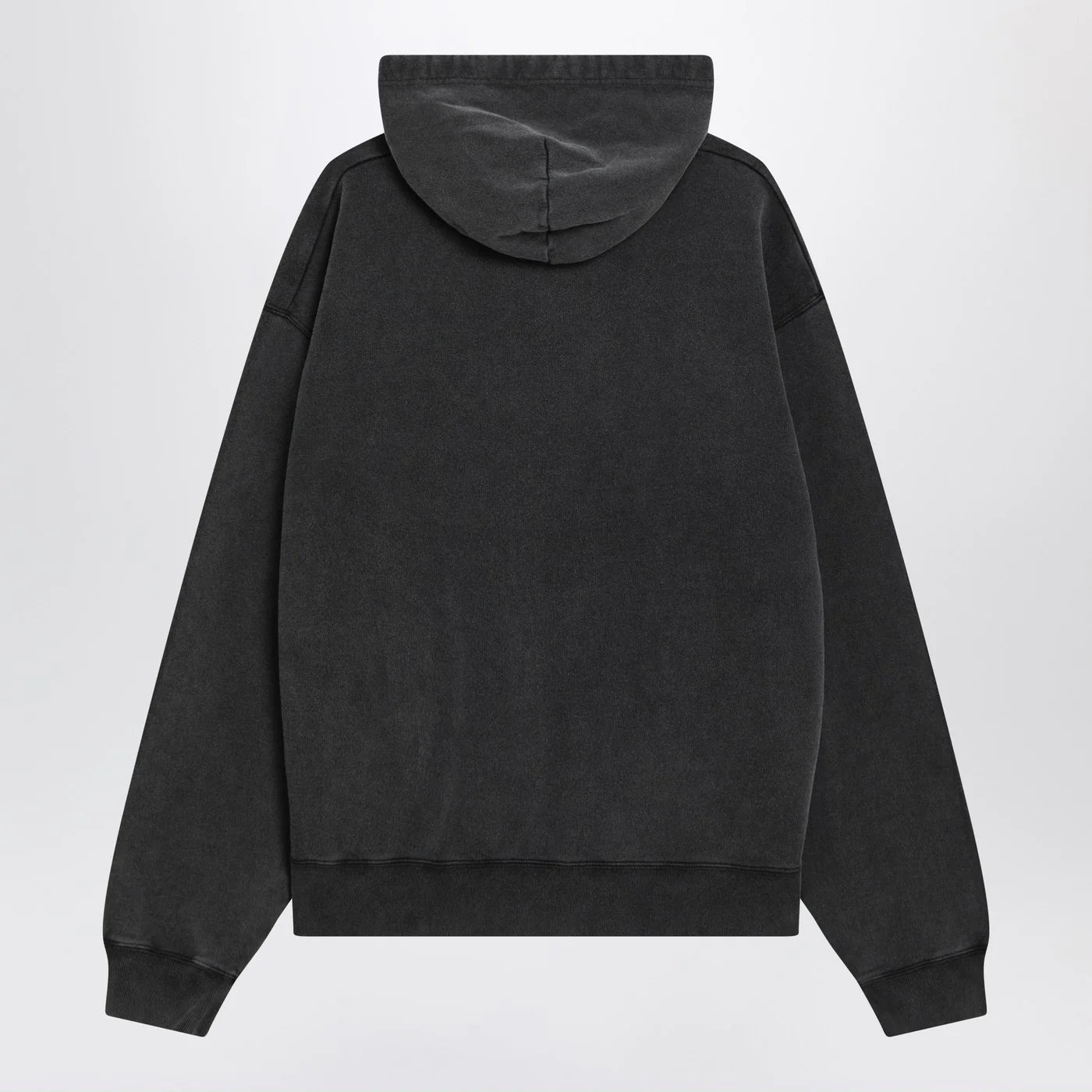 Balenciaga Black faded Crayon Loop oversize hoodie