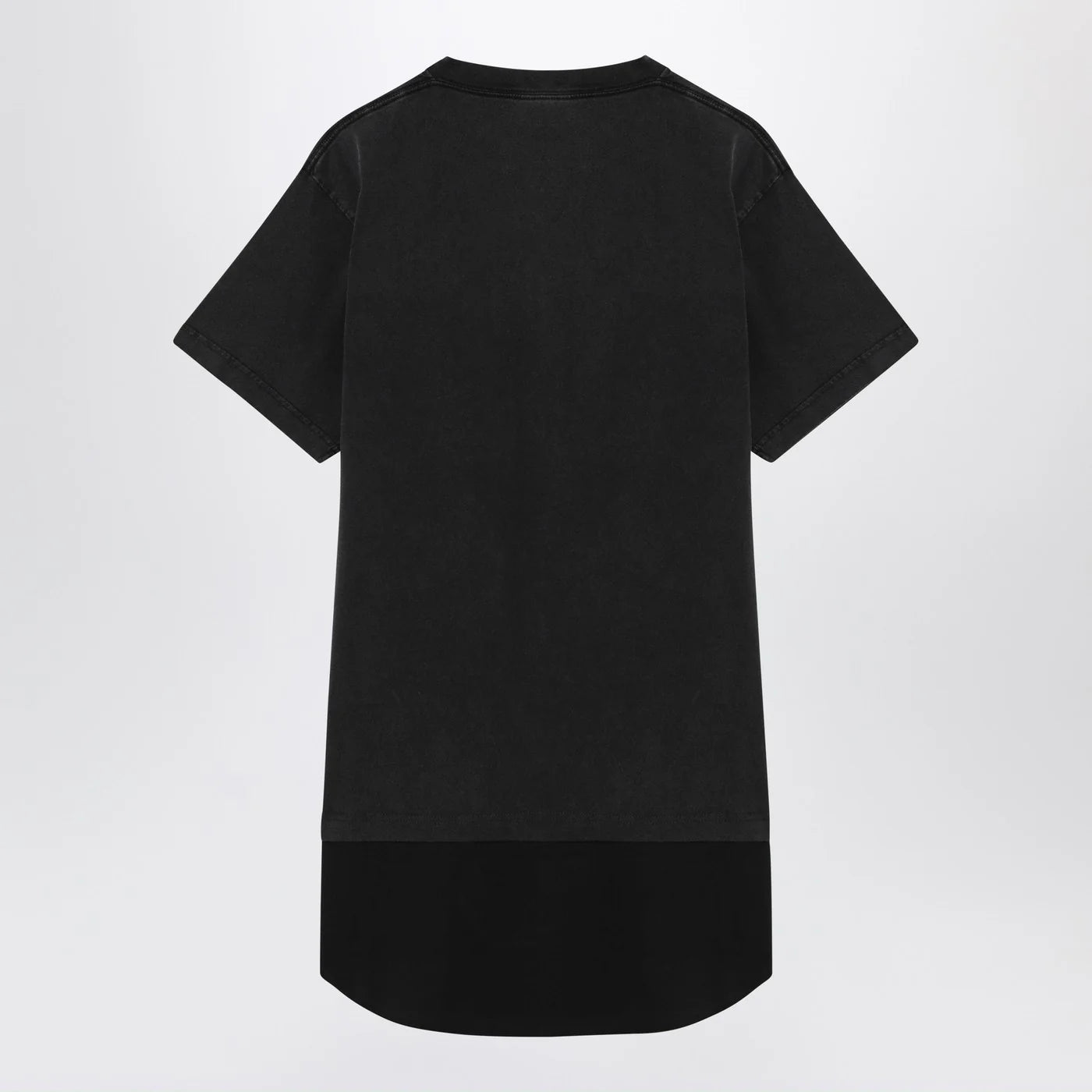 Balenciaga Black washed Loop Sports Icon mini dress