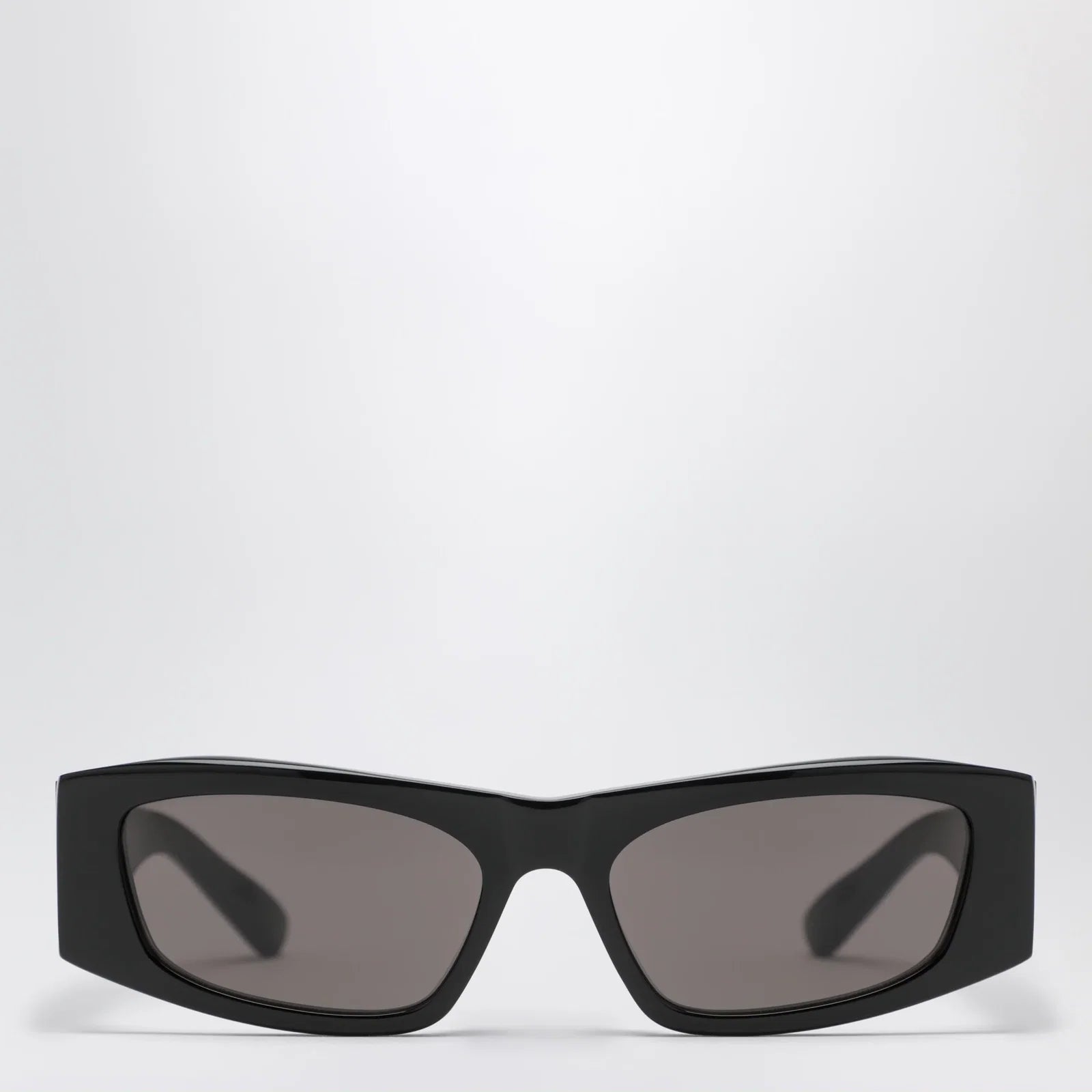 Balenciaga Nano rectangular black sunglasses