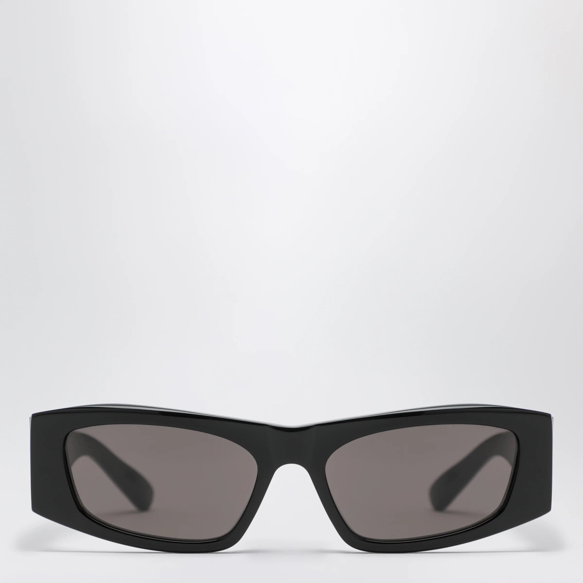 Balenciaga Nano rectangular black sunglasses