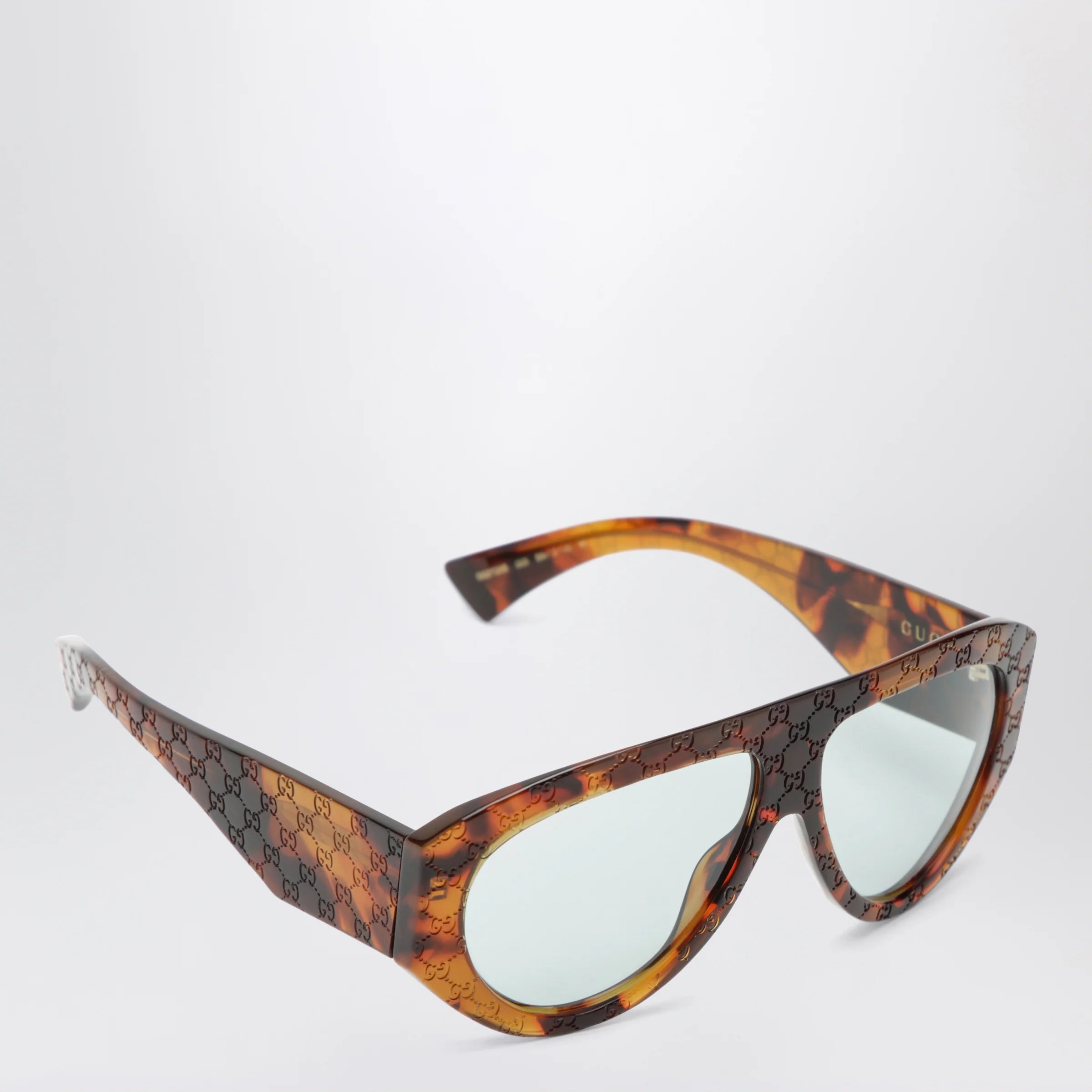 GUCCI Havana mask sunglasses