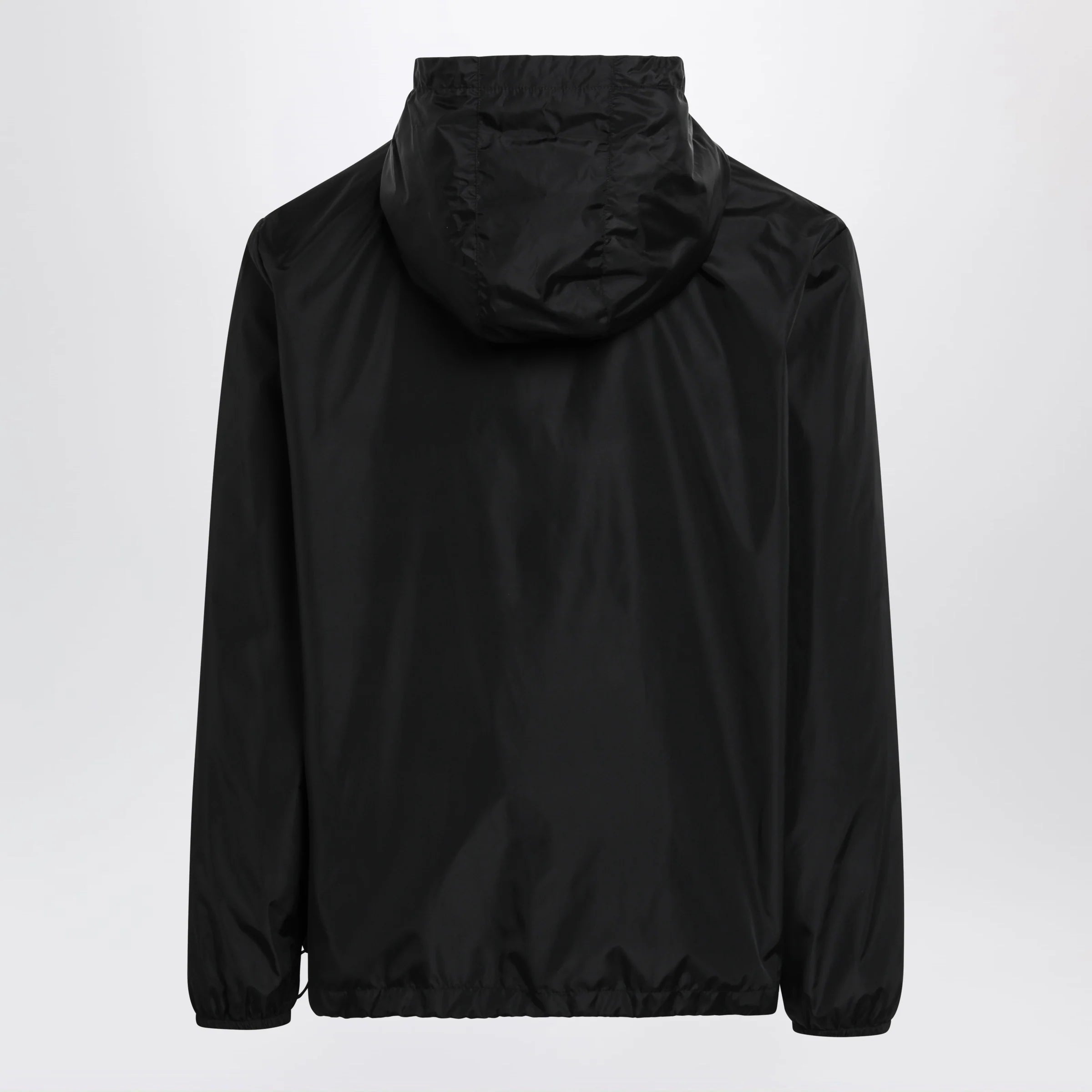 Valentino Black windbreaker with Vgold detail