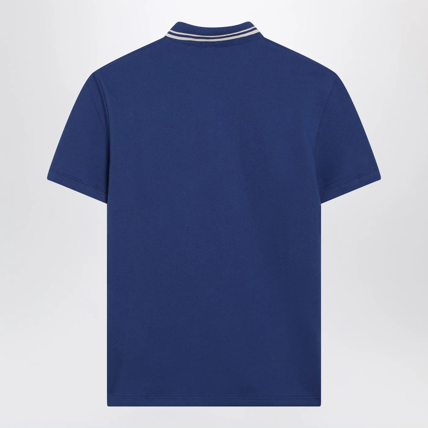 Valentino Blue polo shirt with Vlogo patch