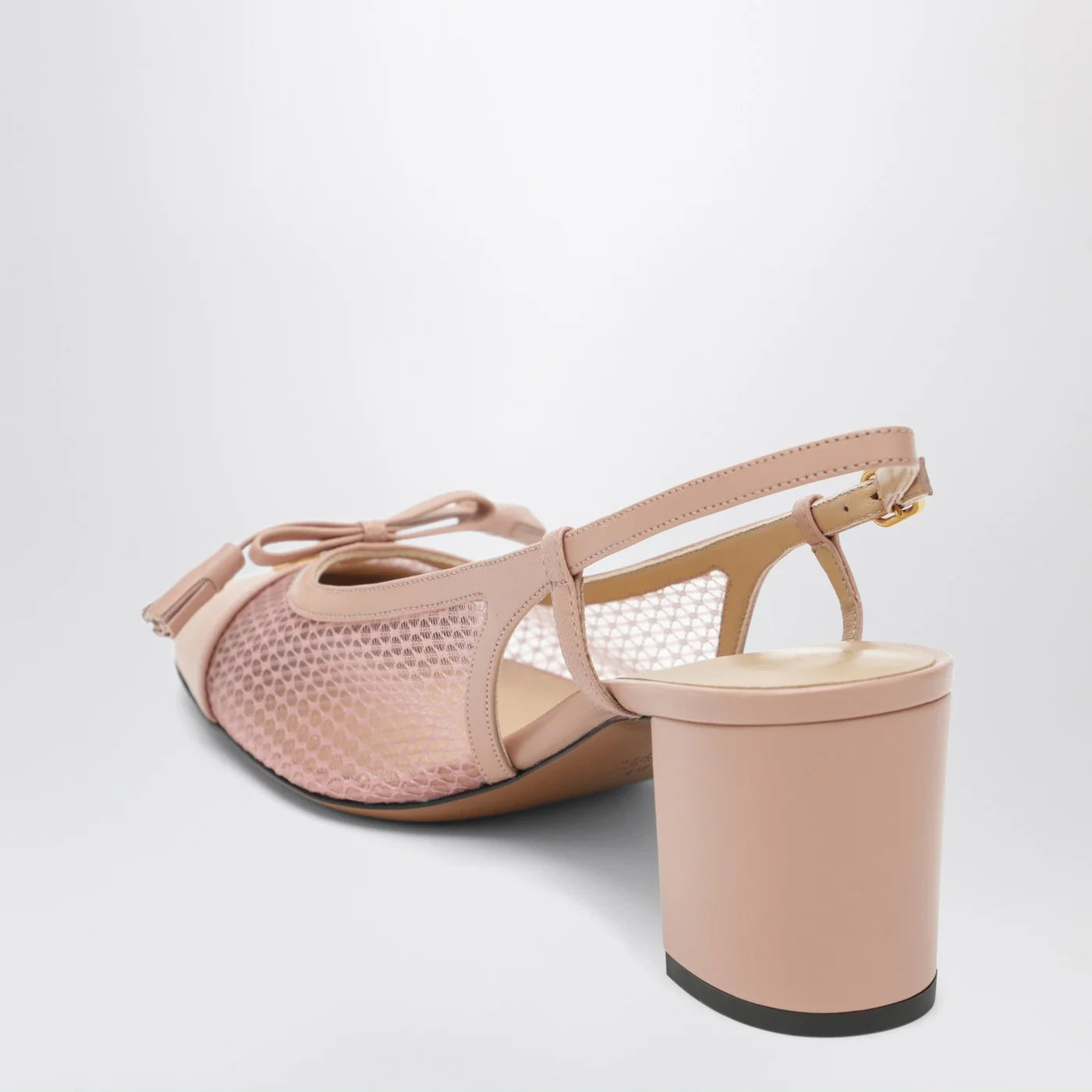 Valentino Garavani Valet Du Roi pink slingback pumps