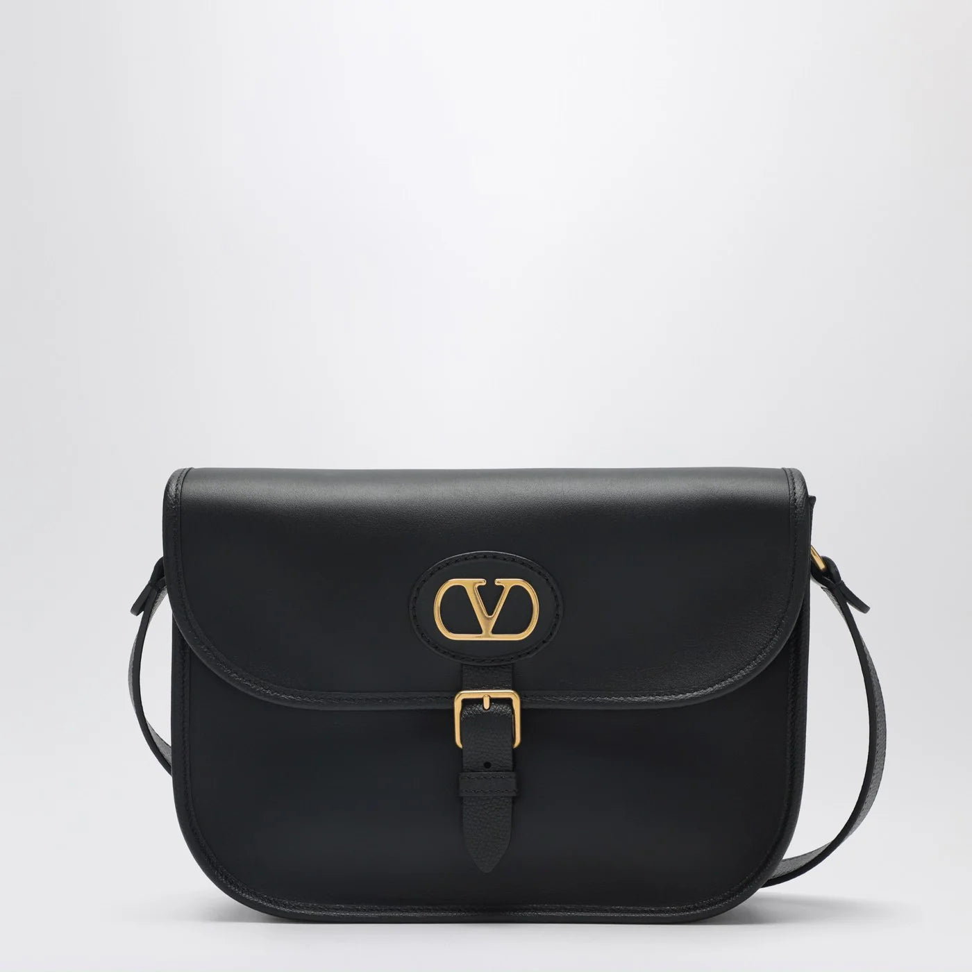 Valentino Garavani Antibes black leather crossbody bag