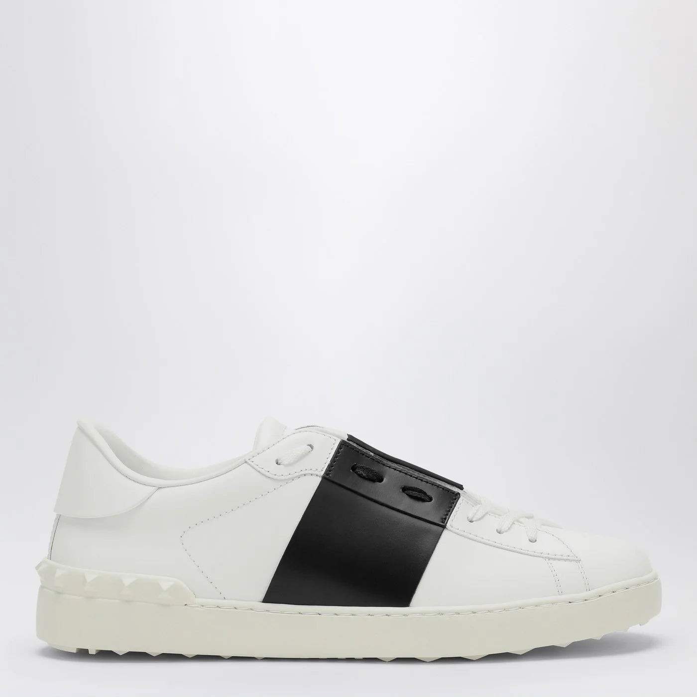 Valentino Garavani White/Black Open Sneakers