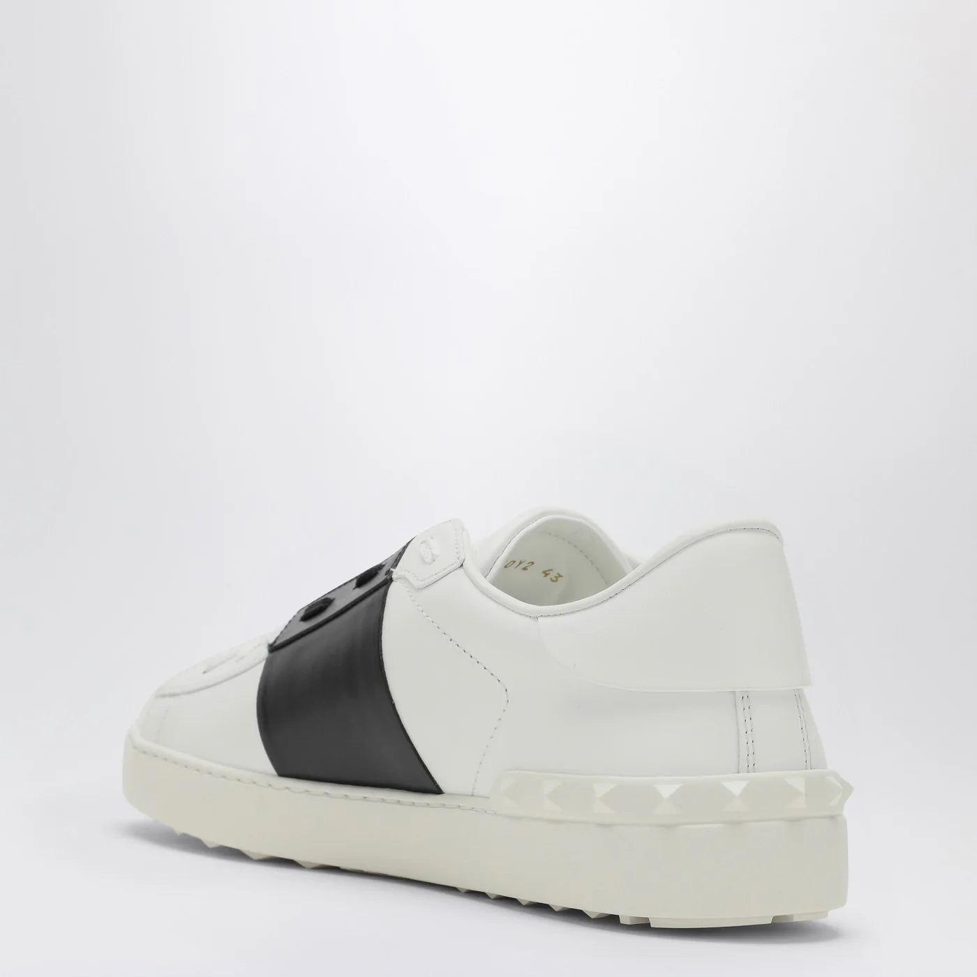 Valentino Garavani White/Black Open Sneakers