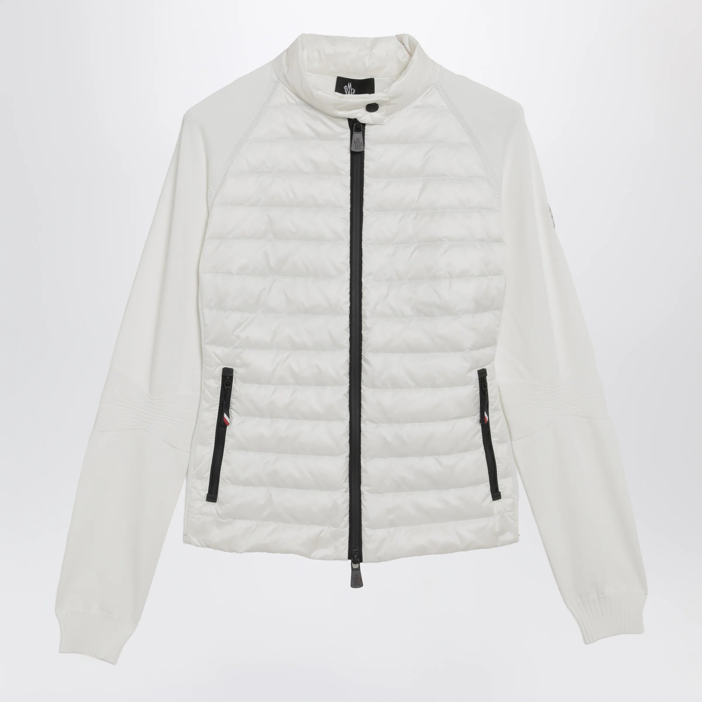 Moncler Grenoble White Day-Namic padded cardigan