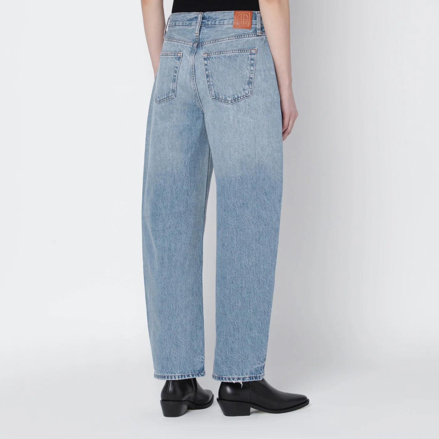 ANINE BING Baltic-blue Fritz jeans