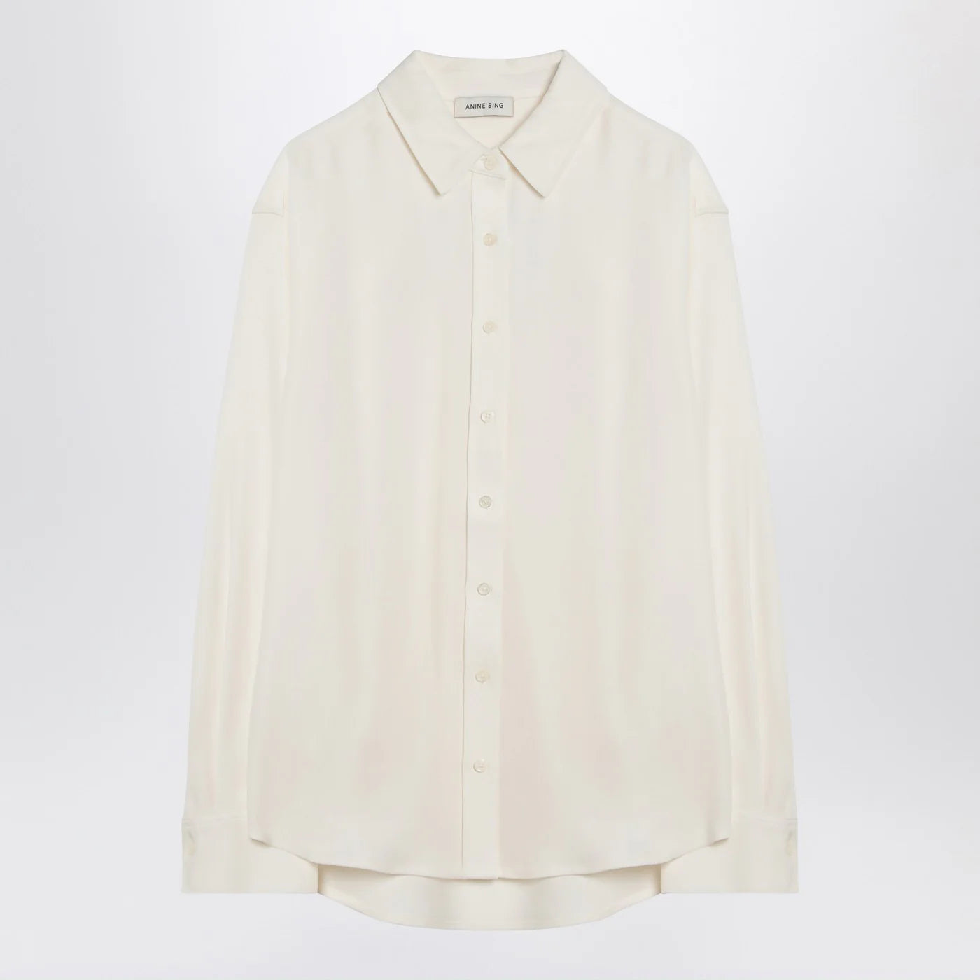 ANINE BING Ivory Braxton shirt