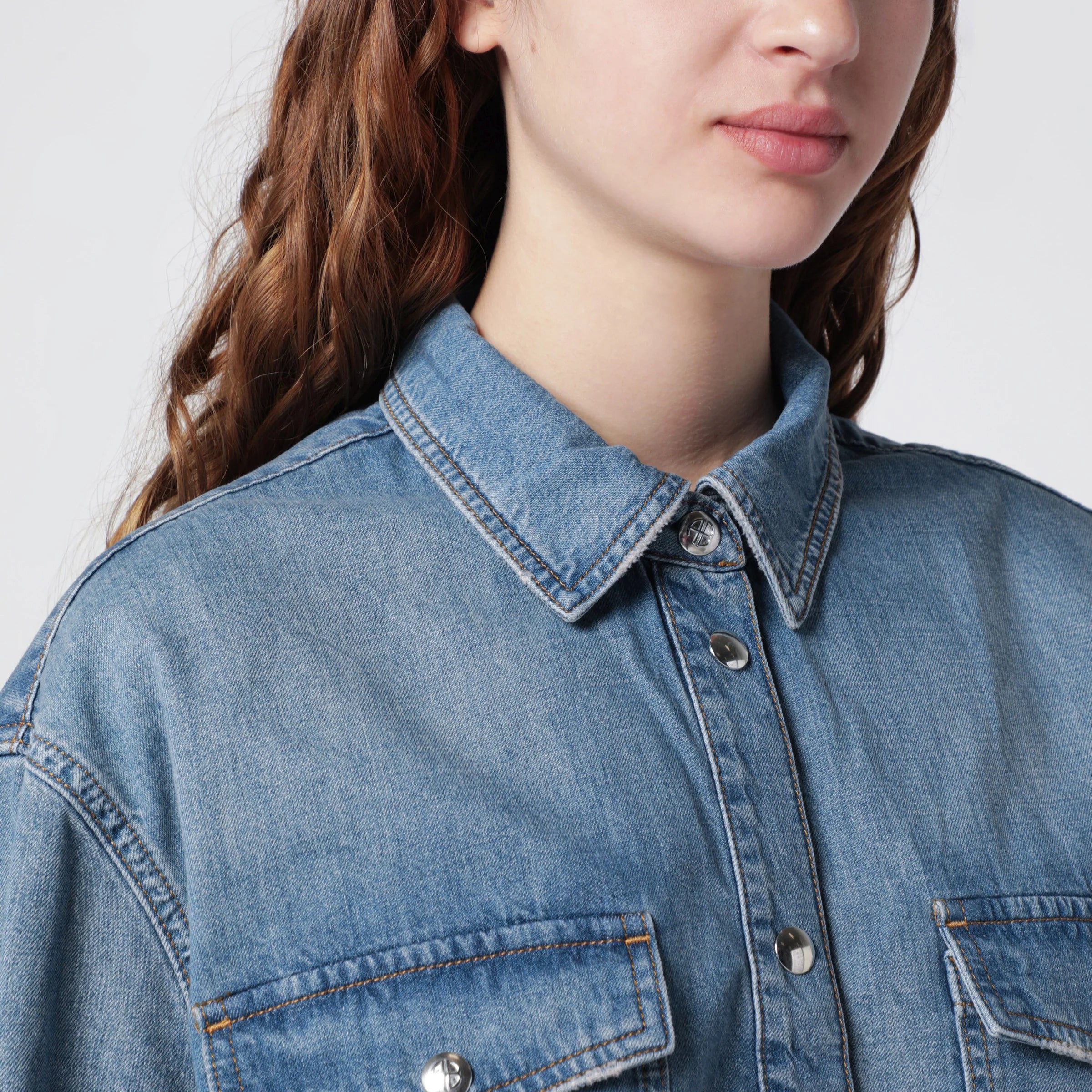 ANINE BING Paxton denim shirt