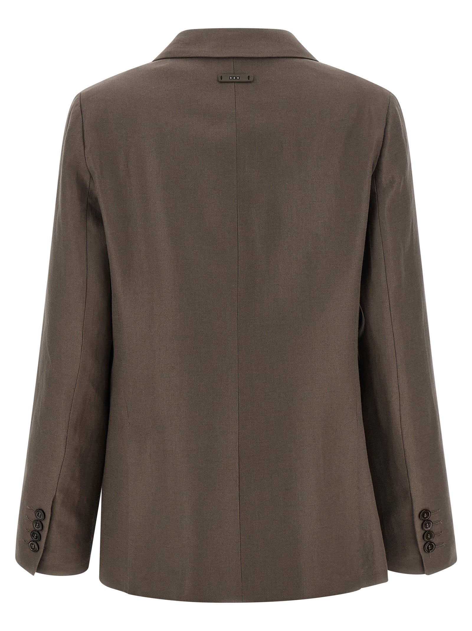 Peserico Satin Linen Blazer