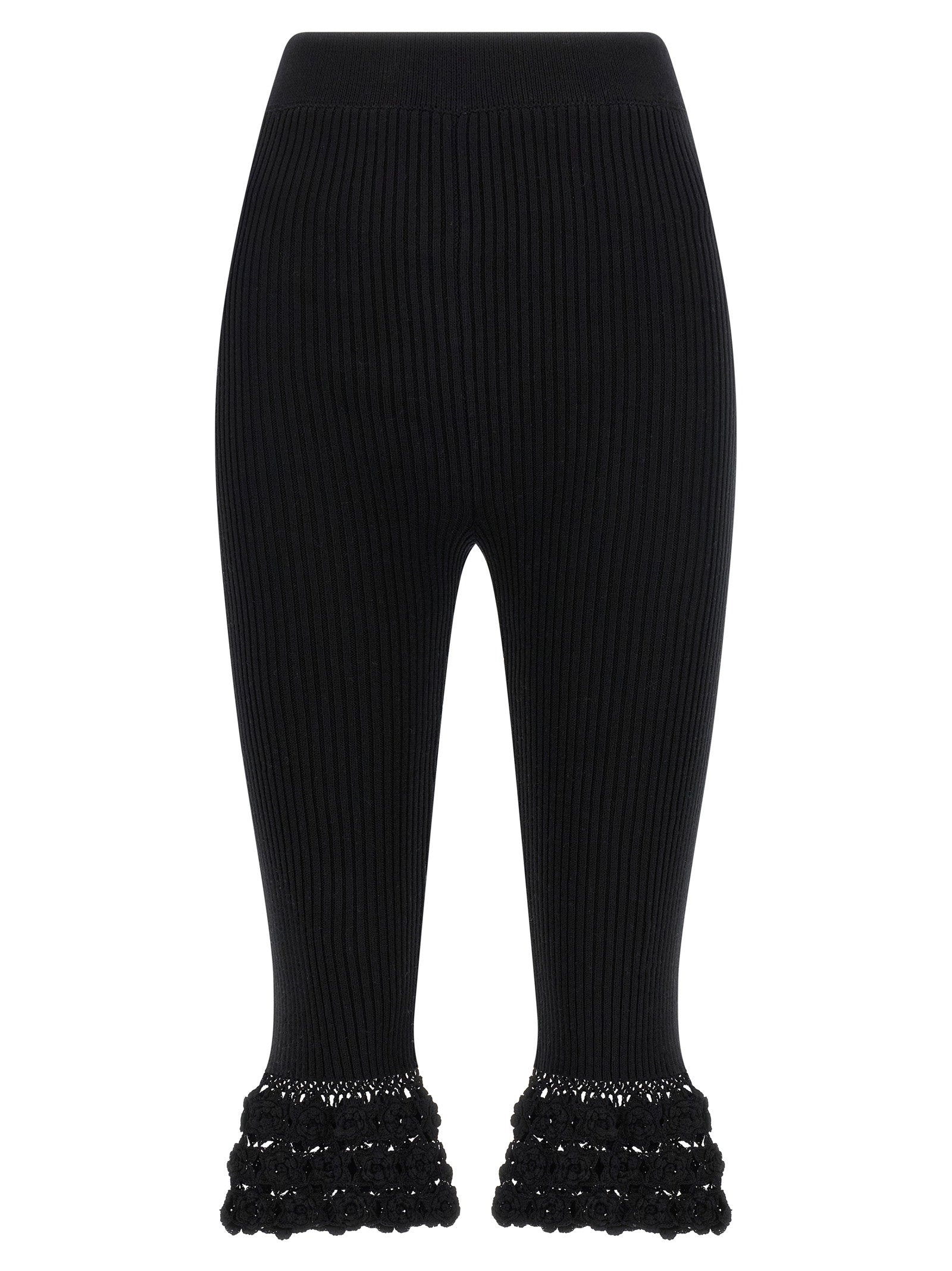 Ganni Cotton Crochet Pants