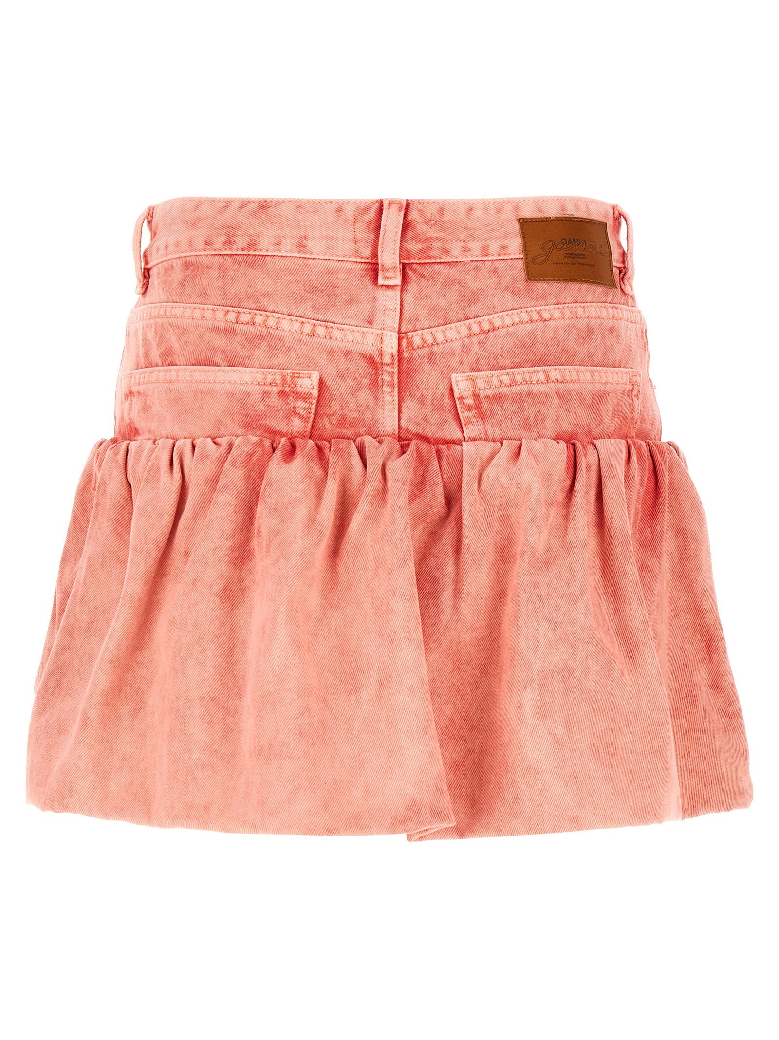 Ganni Denim Jeans Skirt