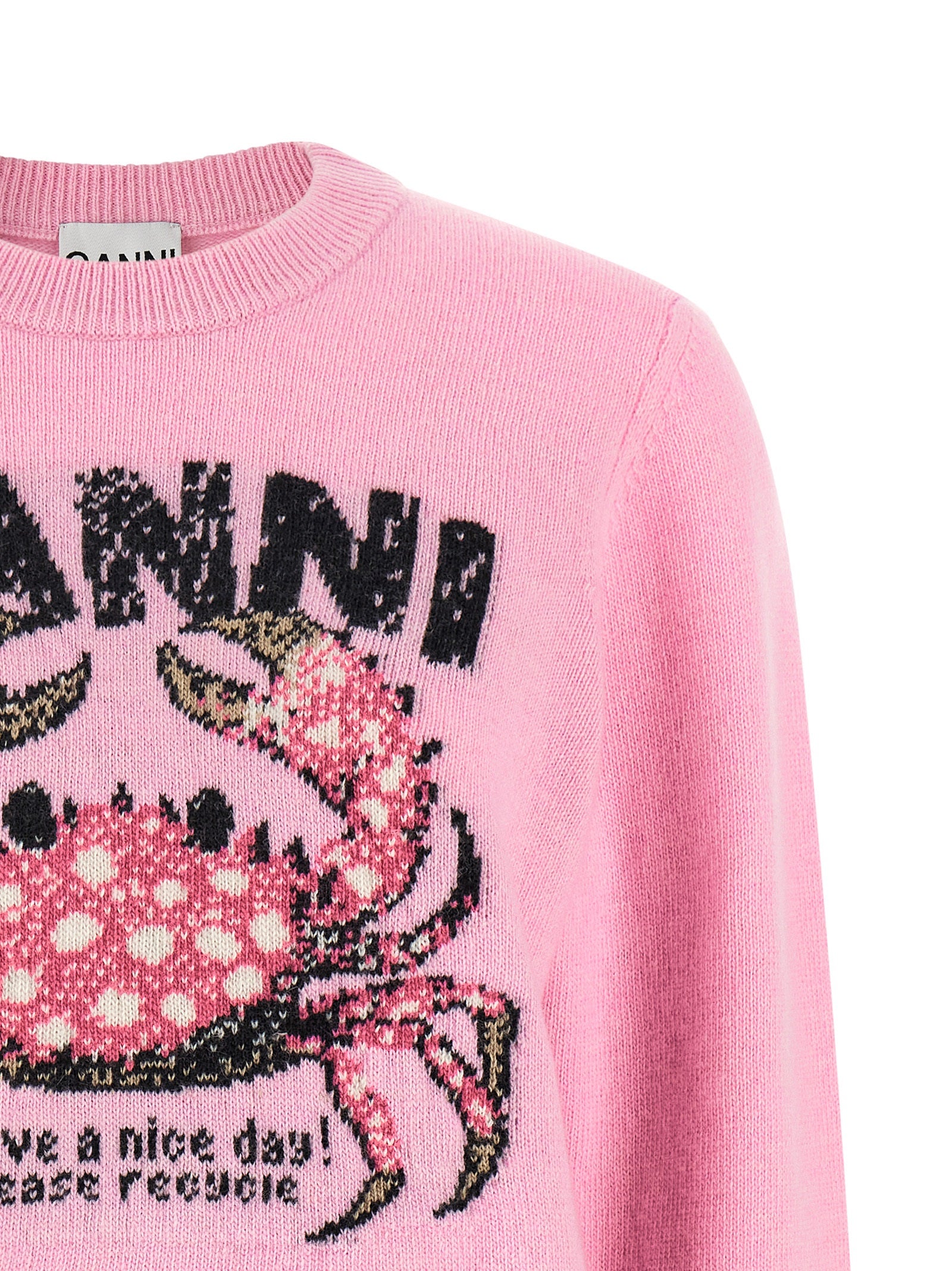Ganni Crab Sweater