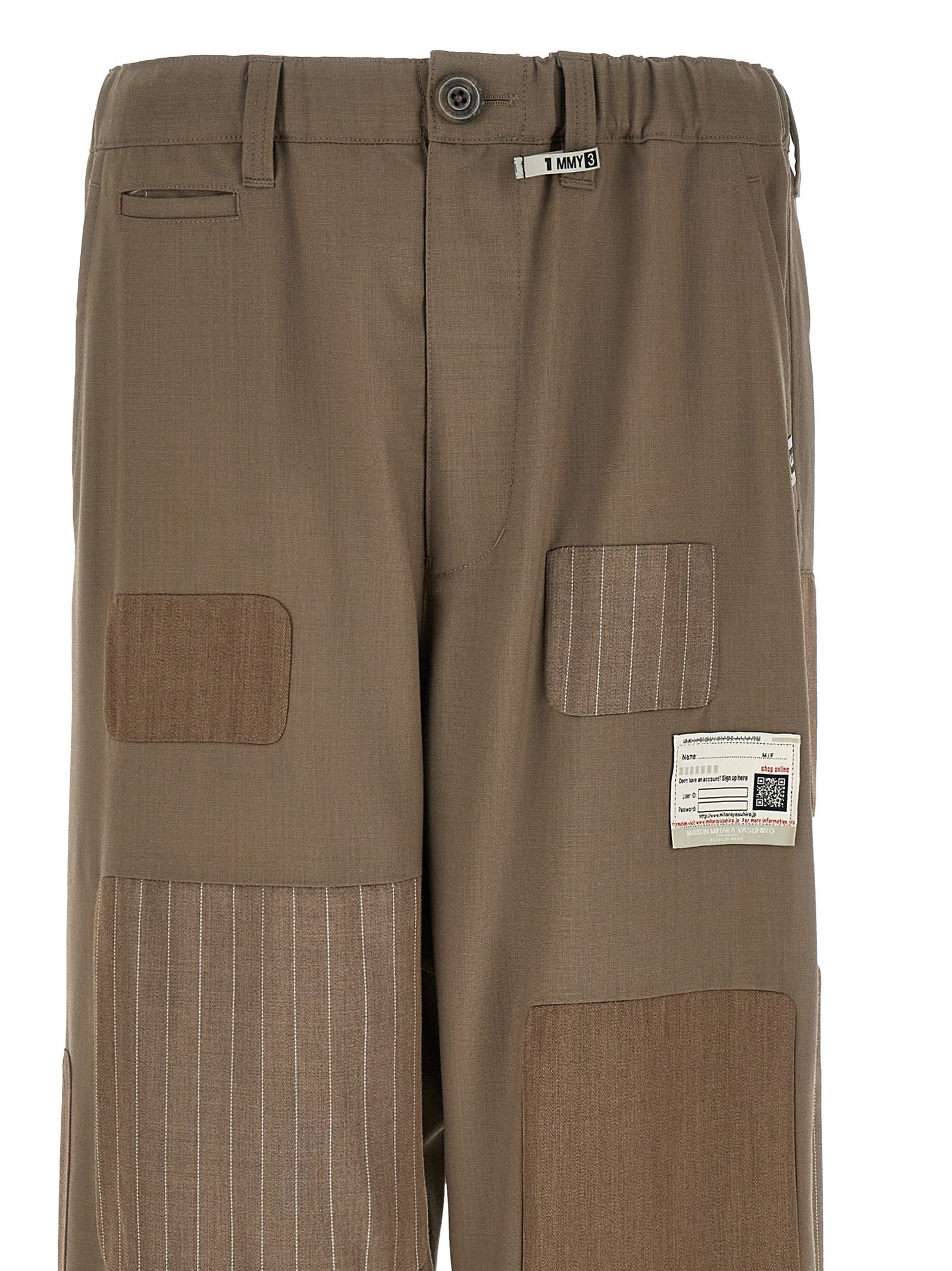Maison Mihara Yasuhiro Repaired Wool Pants