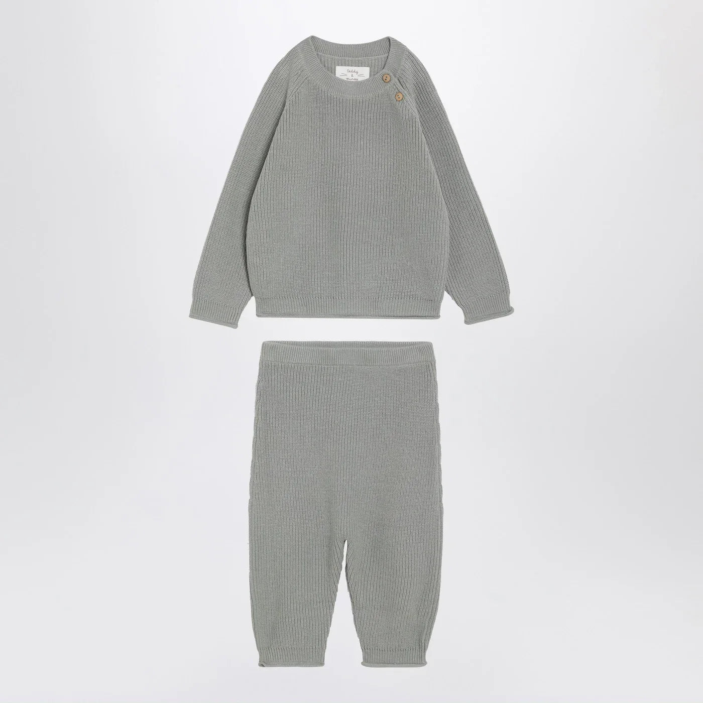 Teddy & Minou Two-piece suit in sage green