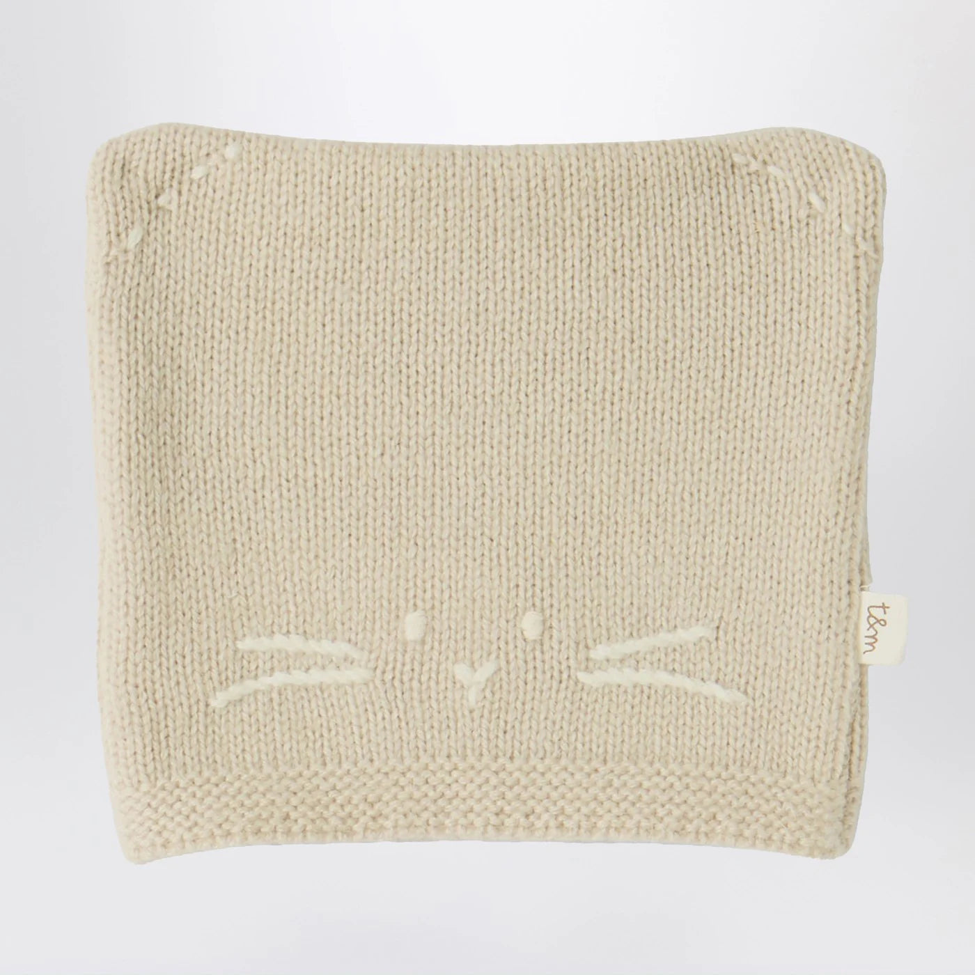 Teddy & Minou Beige knit set with hat and shoes