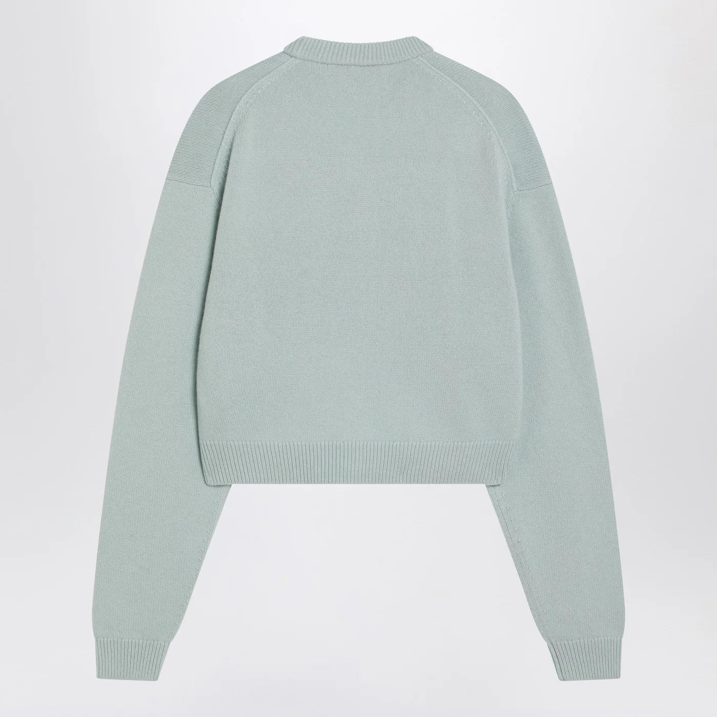 Acne Studios Faded mint wool v-neck sweater
