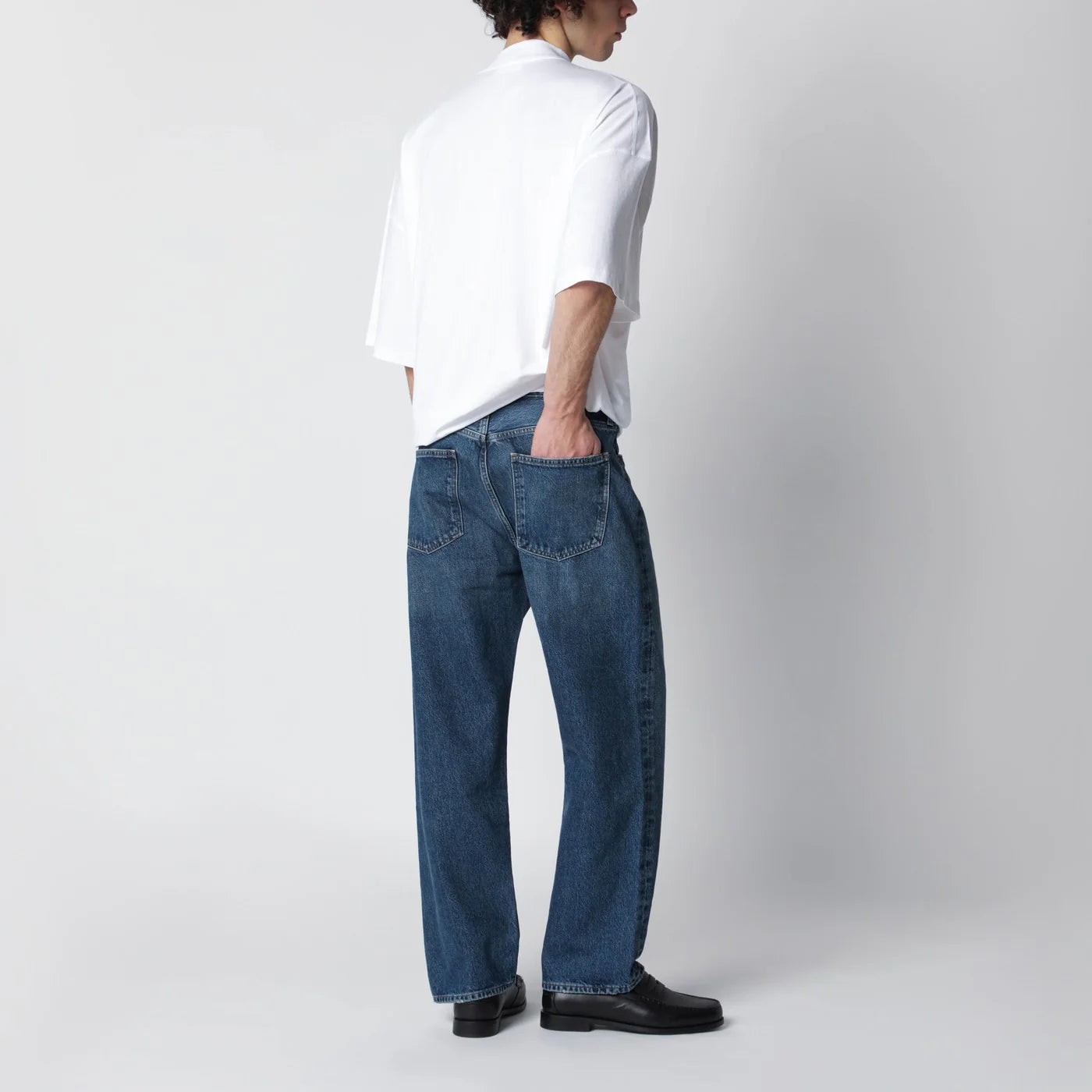 AGOLDE Blue Publish jeans in regenerated denim