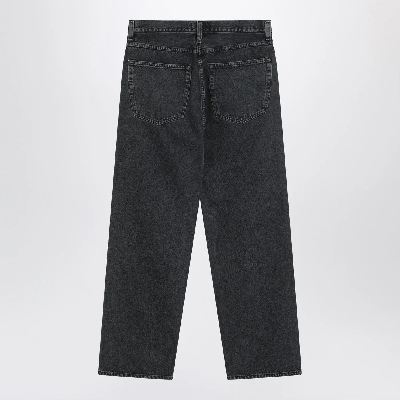 AGOLDE Gray jeans in regenerated denim
