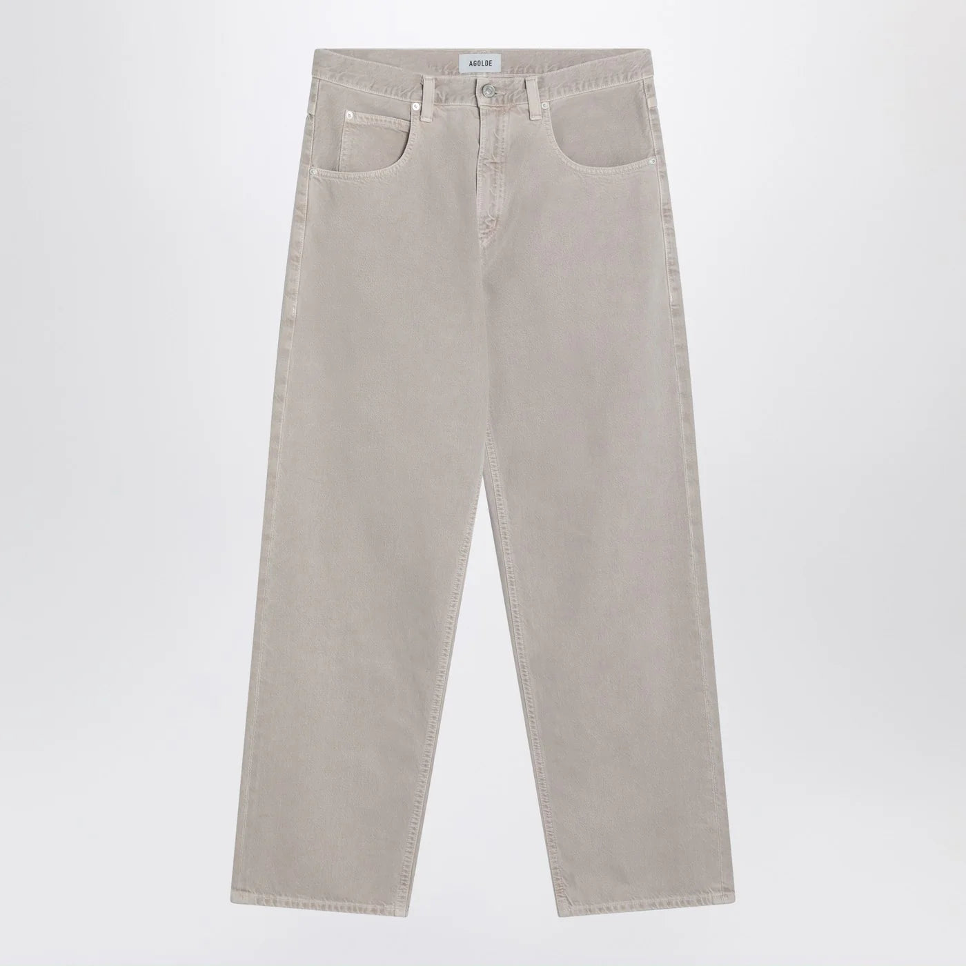 AGOLDE Beige jeans in regenerated denim