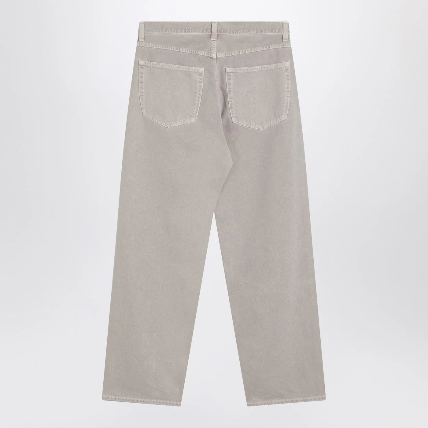 AGOLDE Beige jeans in regenerated denim