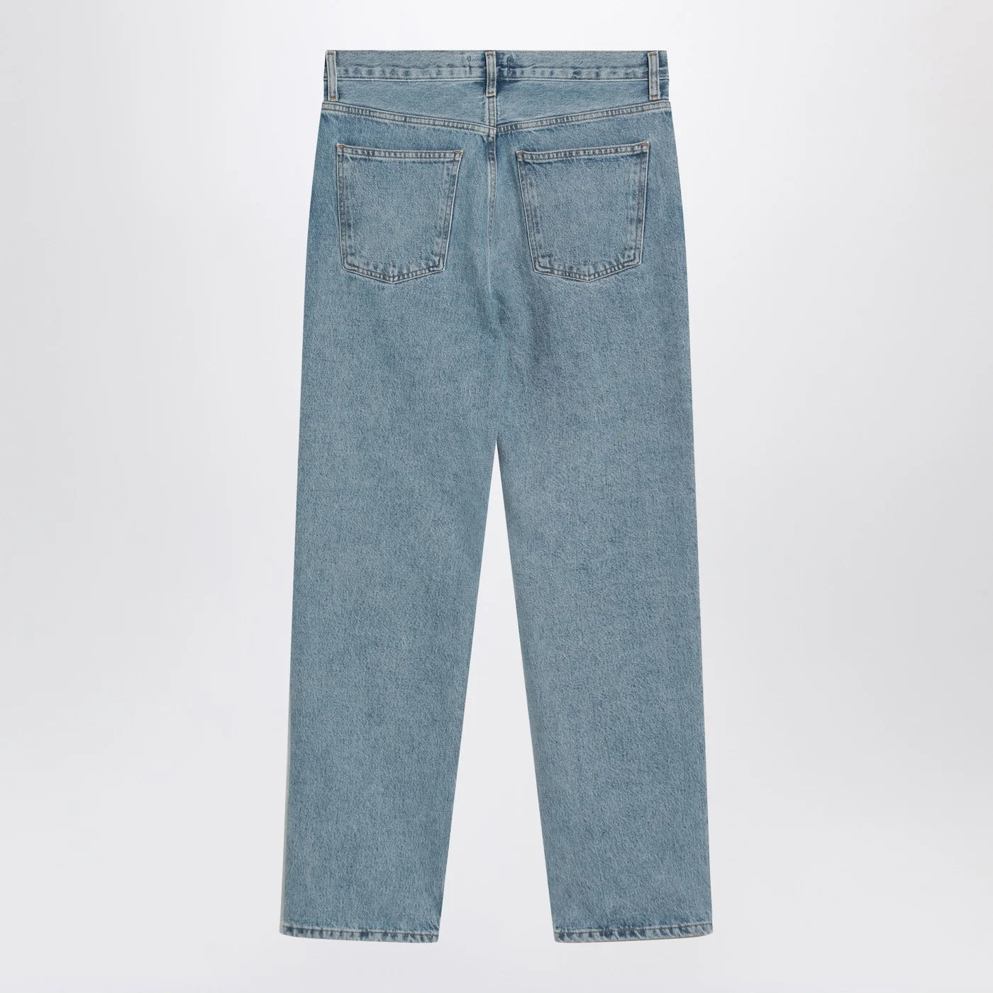 AGOLDE Light blue jeans in regenerated denim