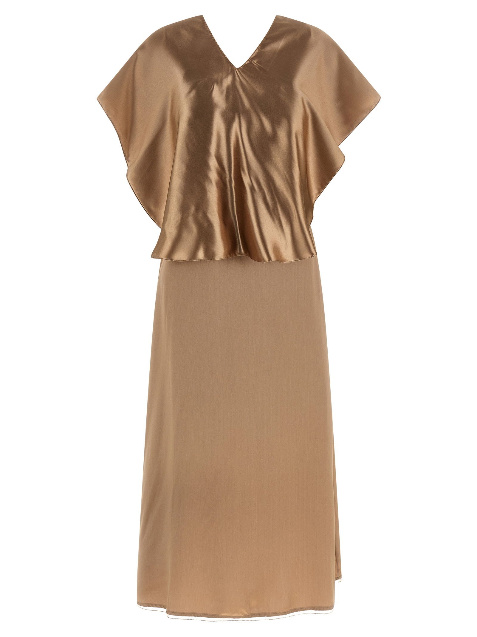 Fabiana Filippi Dress With Cape