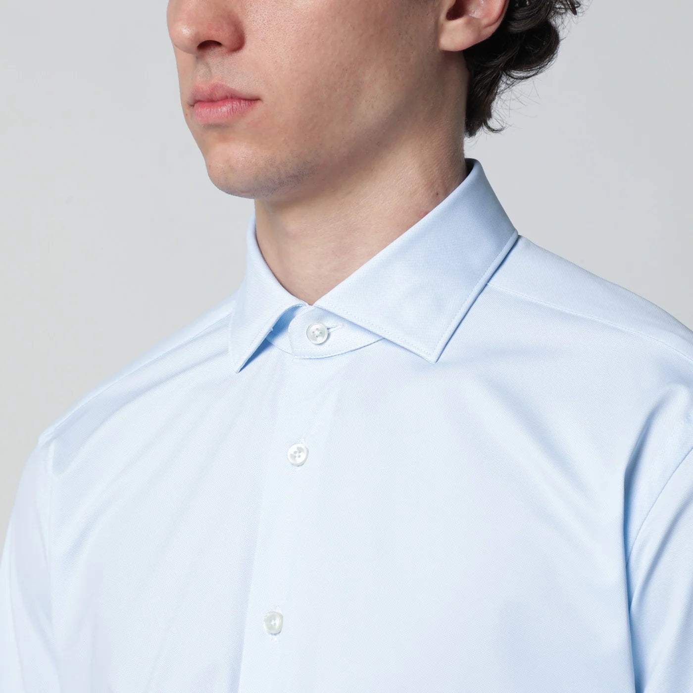 XACUS Active Tailor Fit shirt light blue