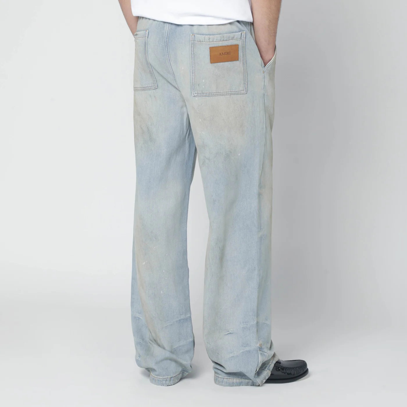 AMIRI Baggy jeans in Perfect Antique Indigo