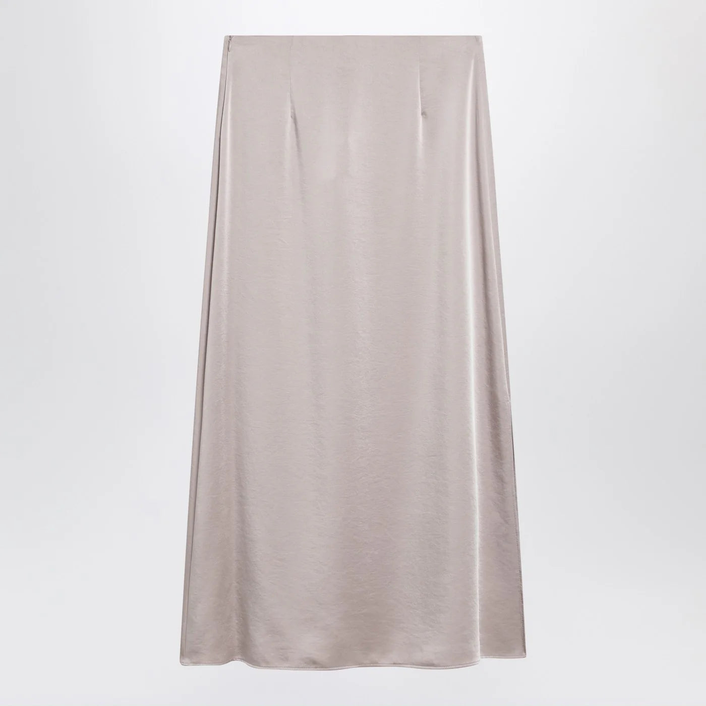 Weekend Max Mara Blush satin midi skirt