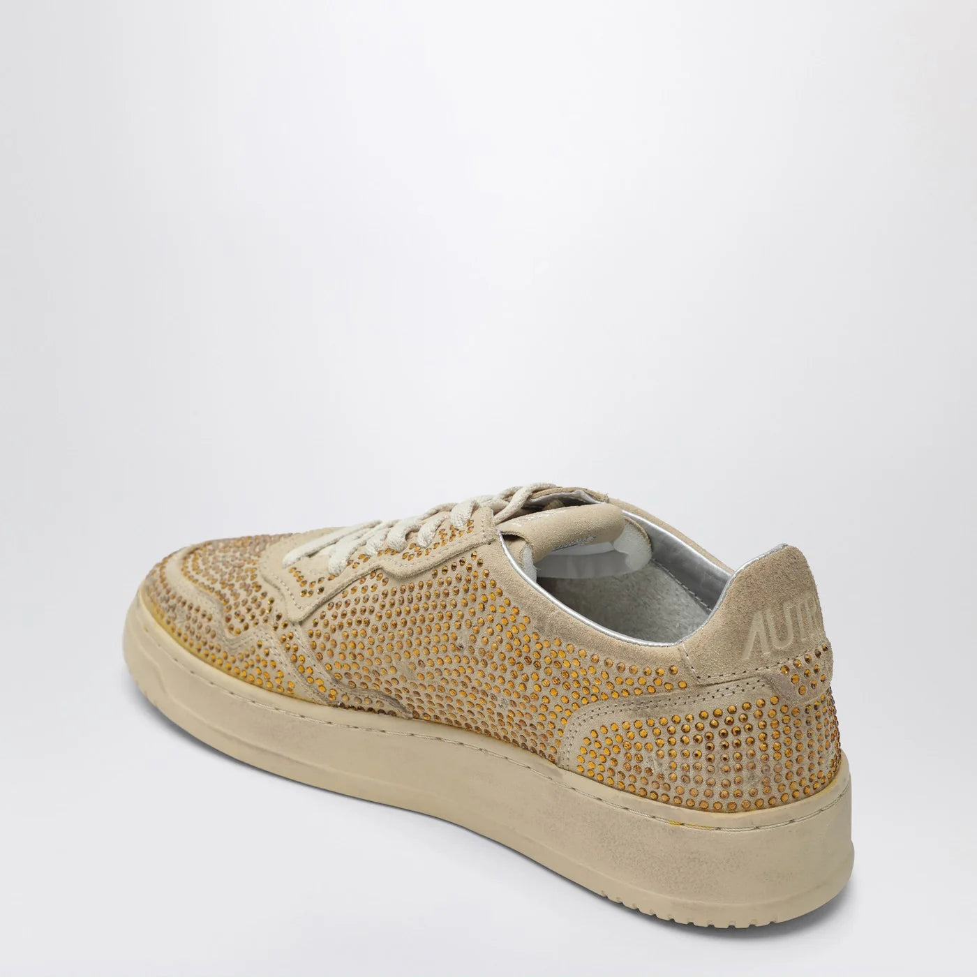 AUTRY Sneakers Medalist Crystals in bronze