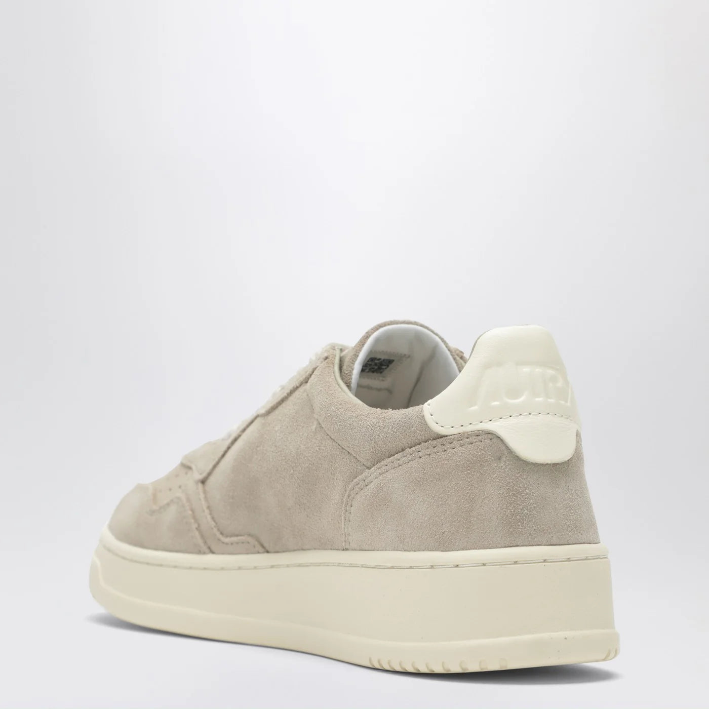 AUTRY Medalist Low sneaker in taupe suede