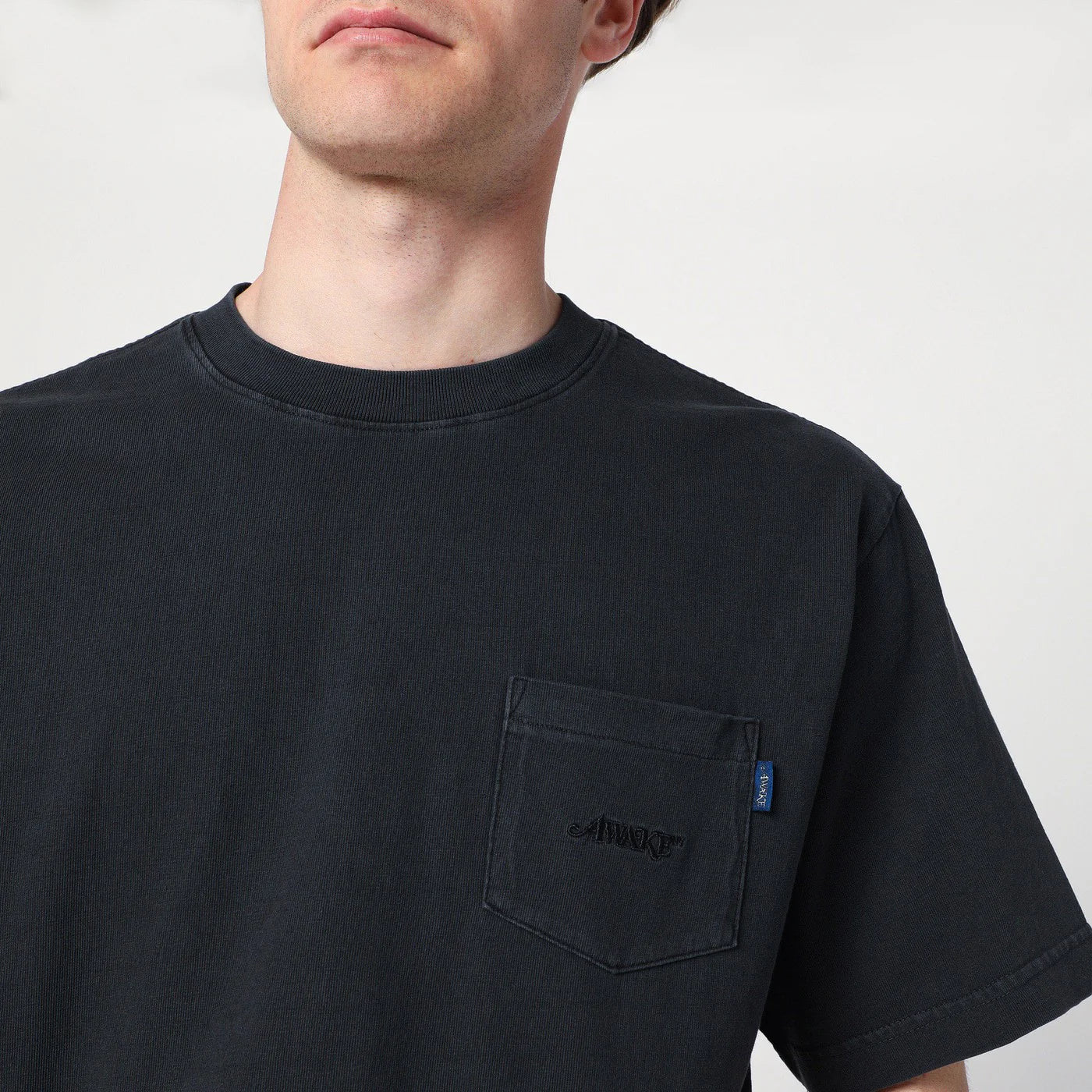 Awake NY Black cotton T-shirt