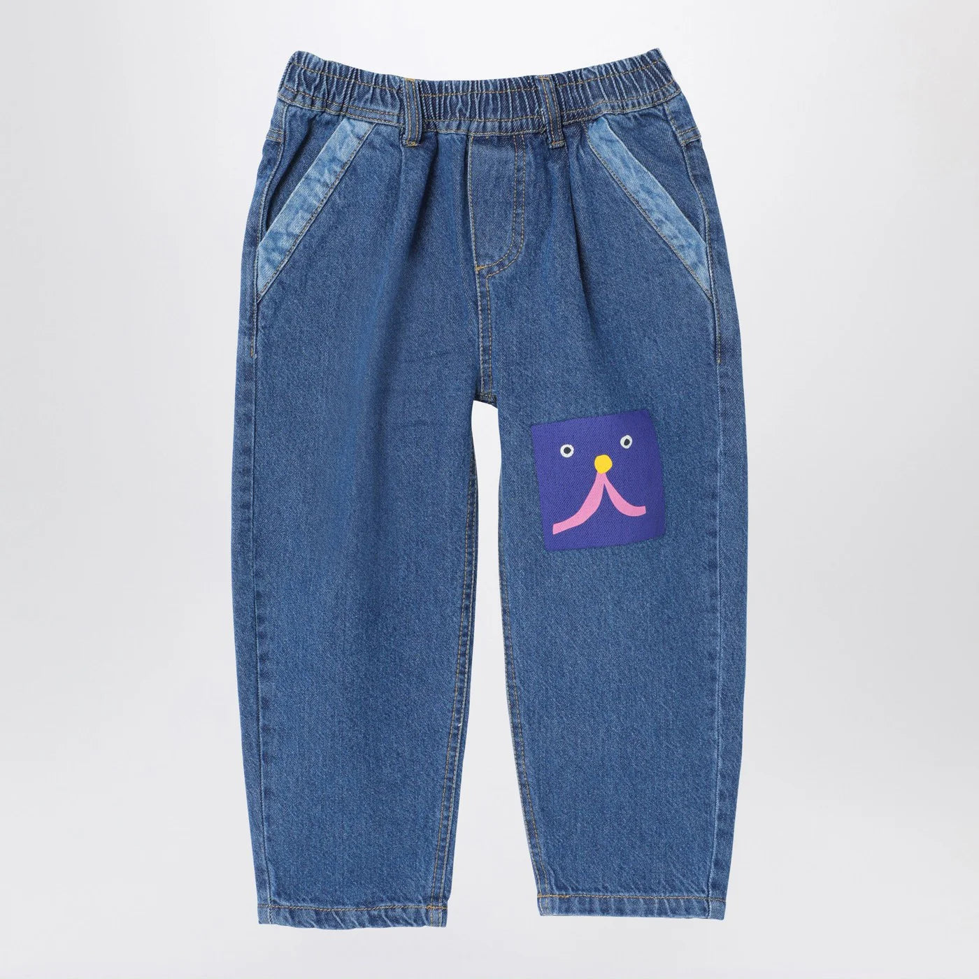 Bobo Choses Blue jeans Funny Face