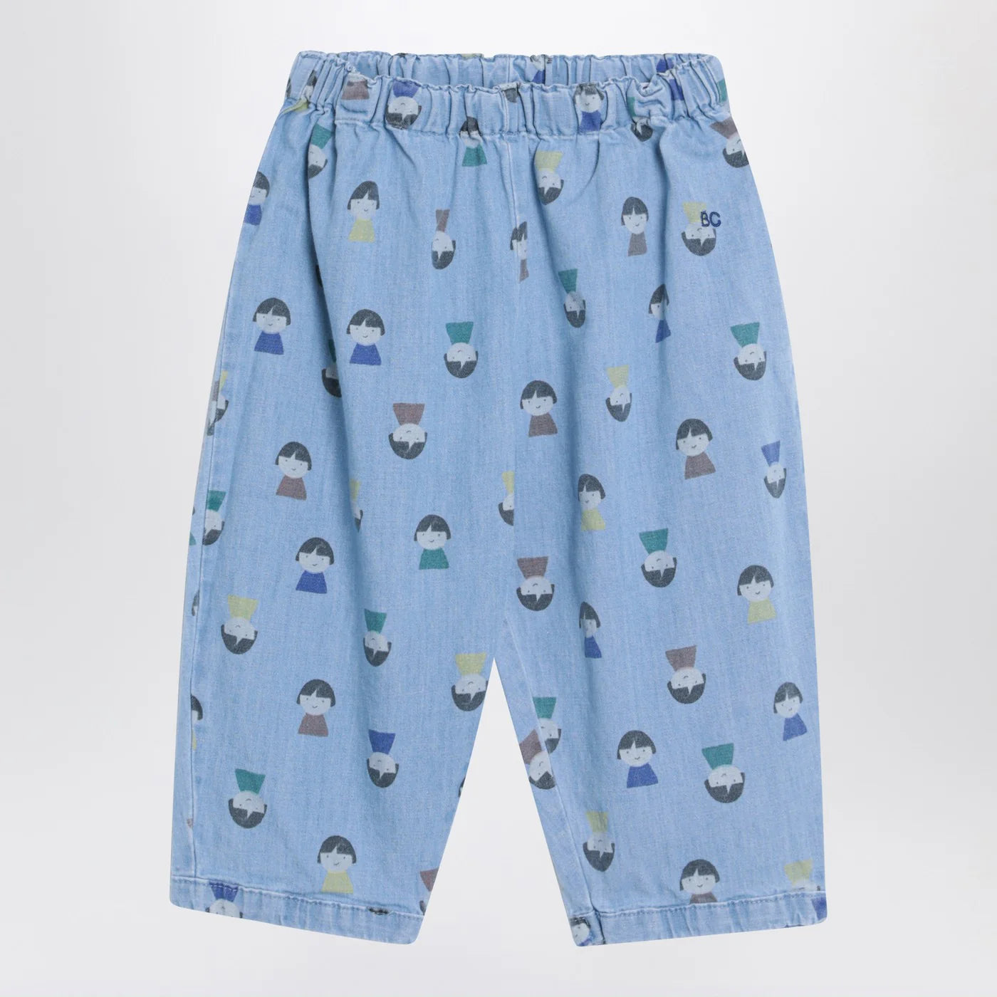 Bobo Choses Light blue denim trousers