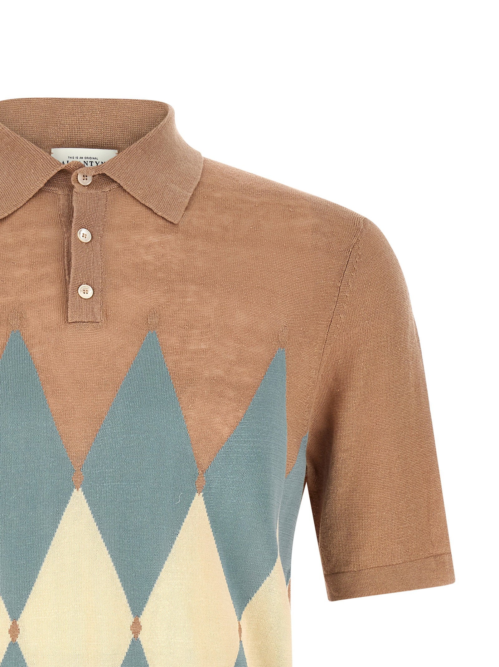 Ballantyne Polo Argyle