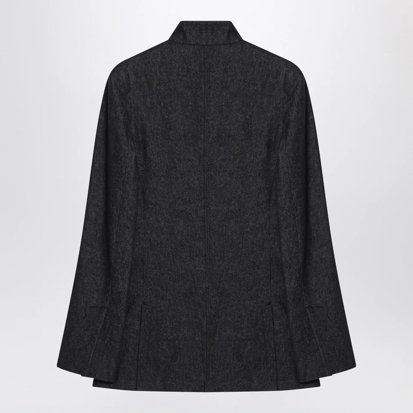 Max Mara Midnight blue jacket in cotton denim effect