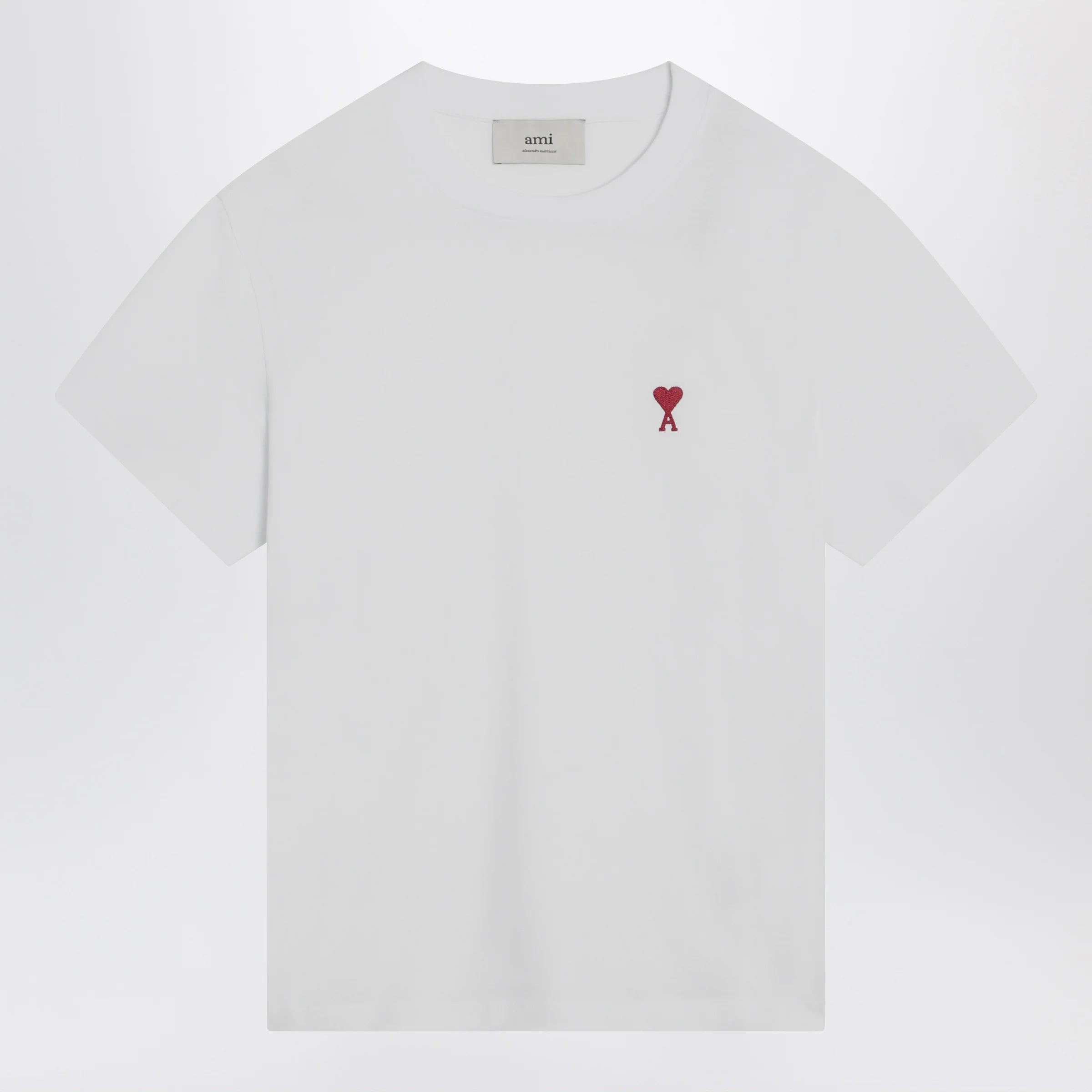 Ami Paris White Ami De Coeur T-shirt