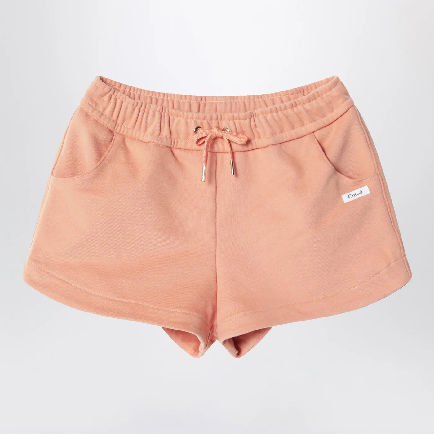 Chloé Apricot cotton shorts