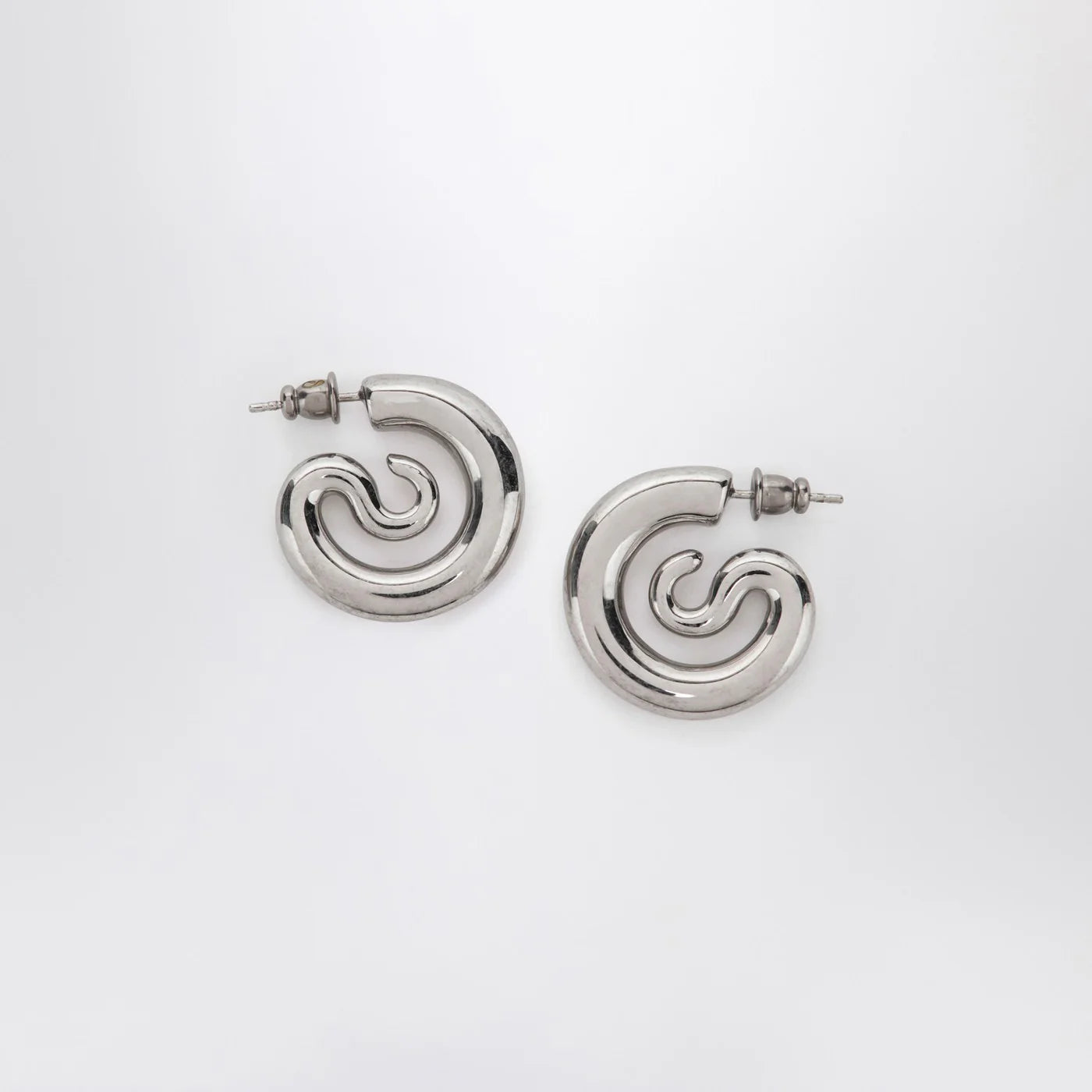 PANCONESI Serpent Hoops Extra Small earrings in silver tone