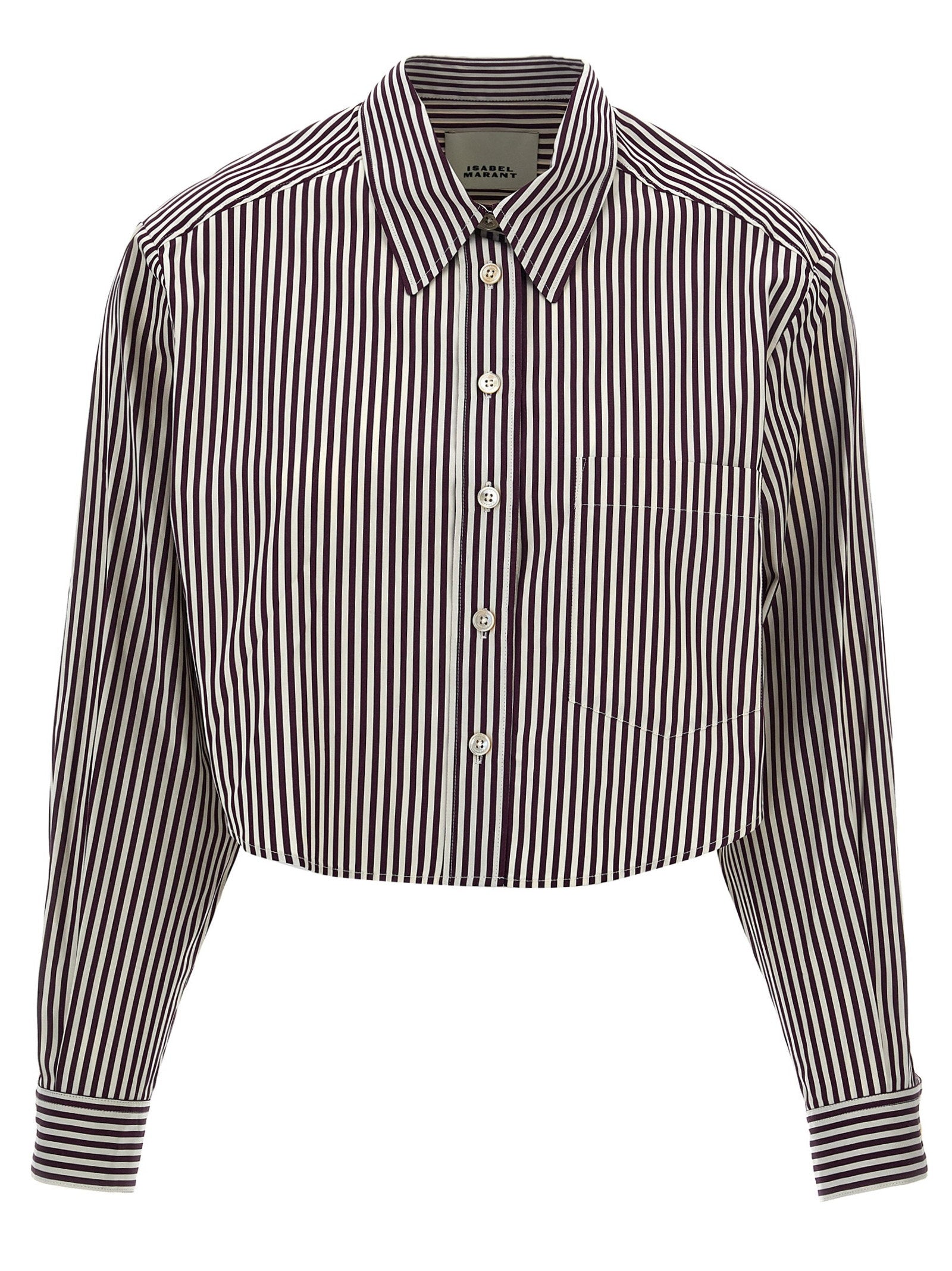 Isabel Marant Fleora Cropped Shirt