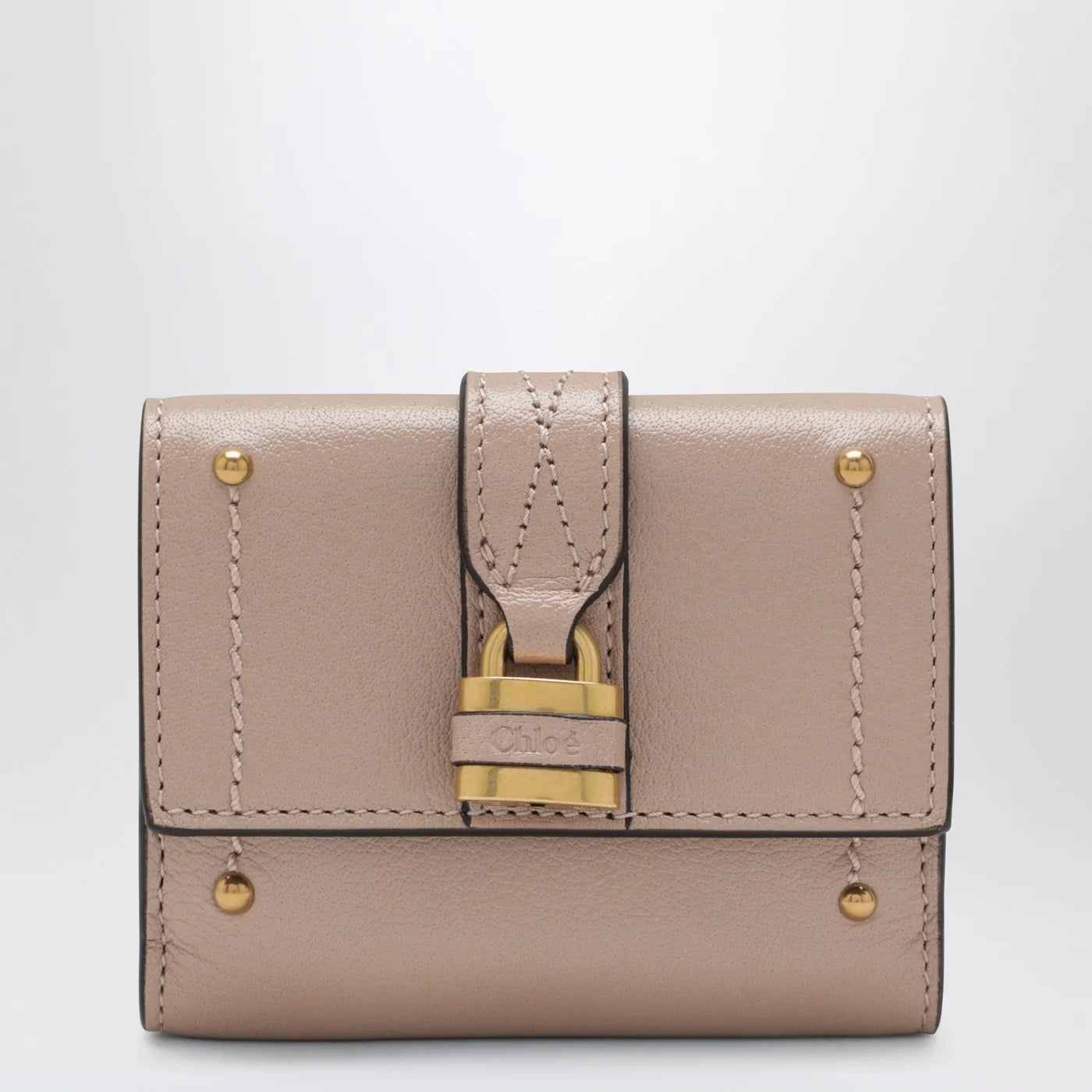 Chloé Mini pink Paddington trifold leather wallet