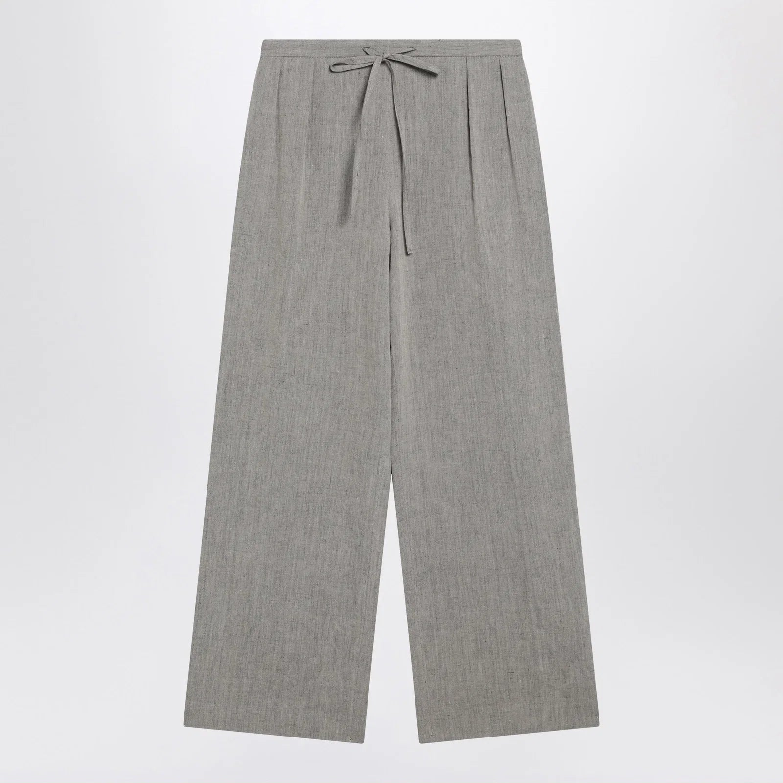LouLou De Saison Grey Clark Pleated Trousers