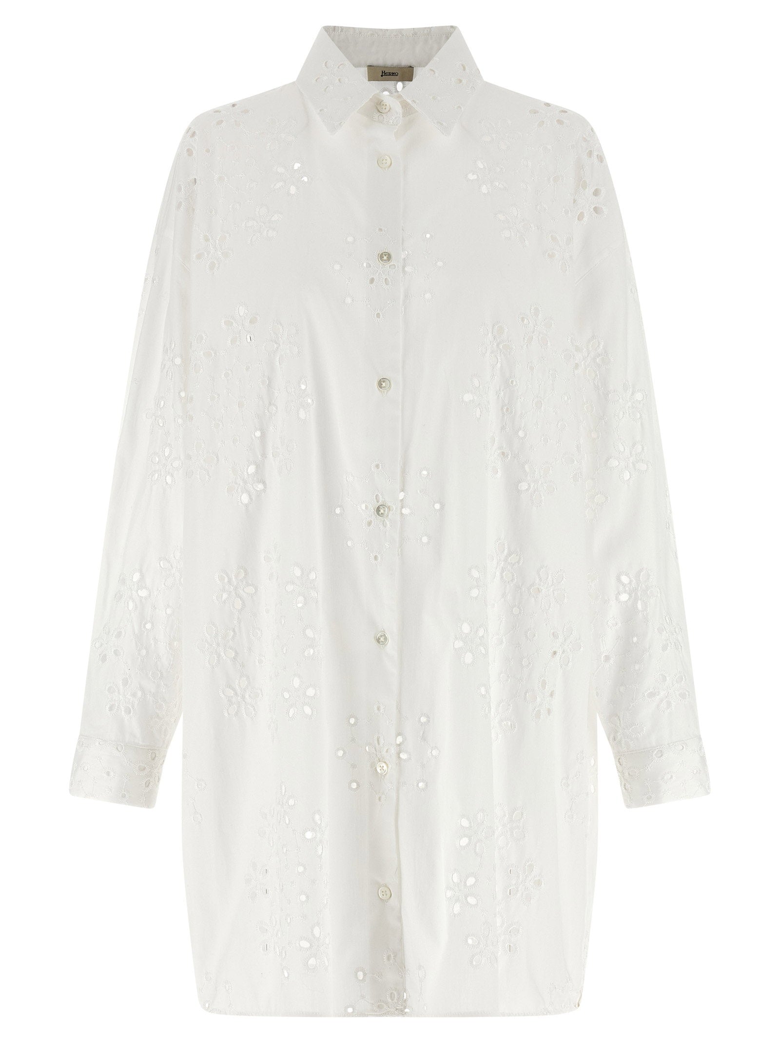 Herno Broderie Anglaise Shirt